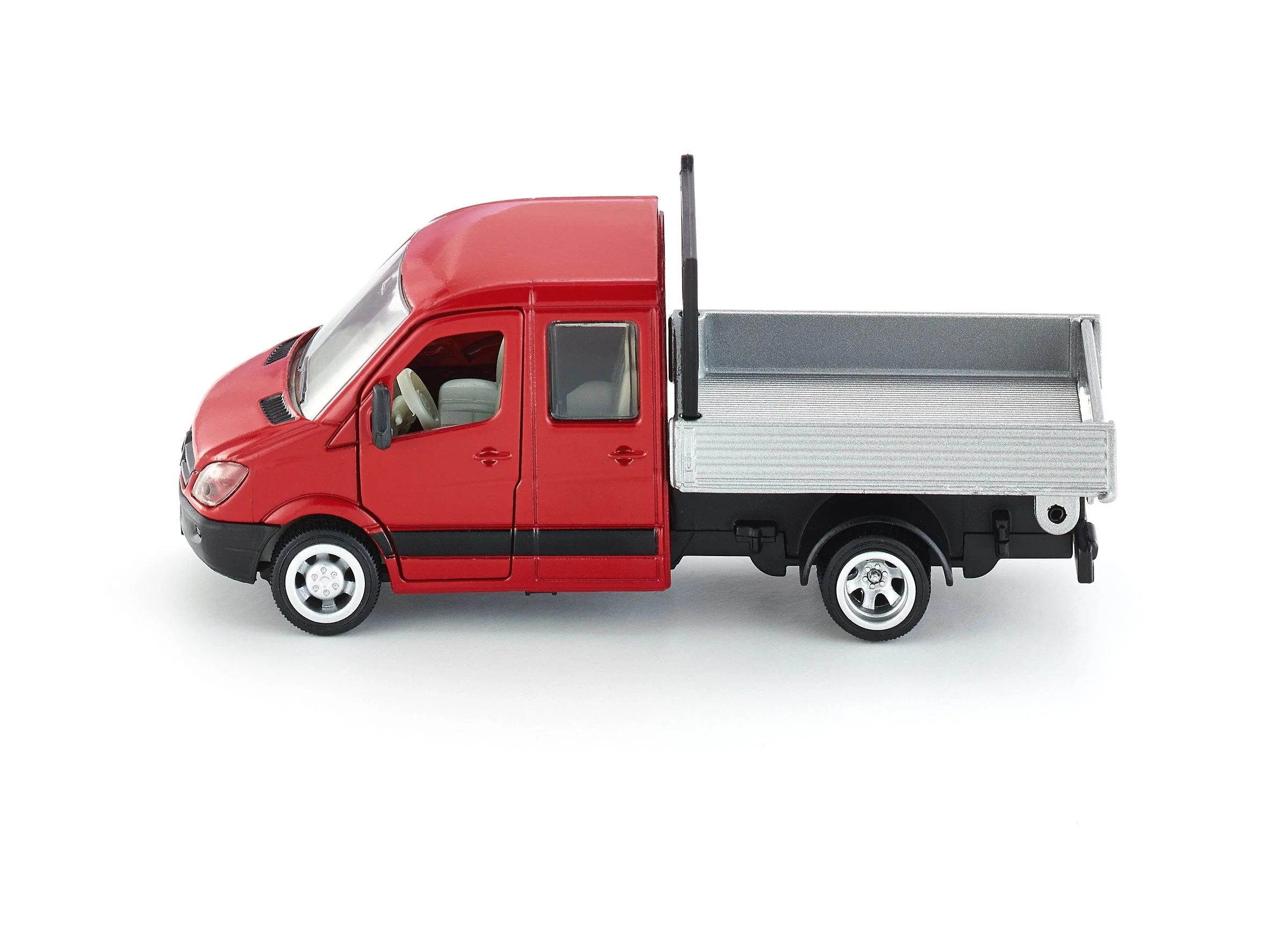 Siku 1:50 Mercedes Double-Cab with Tip Tray - Image 7