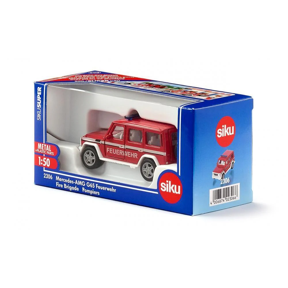 Siku 1:50 Mercedes G65 AMG - 'Feuerwehr' - Image 2