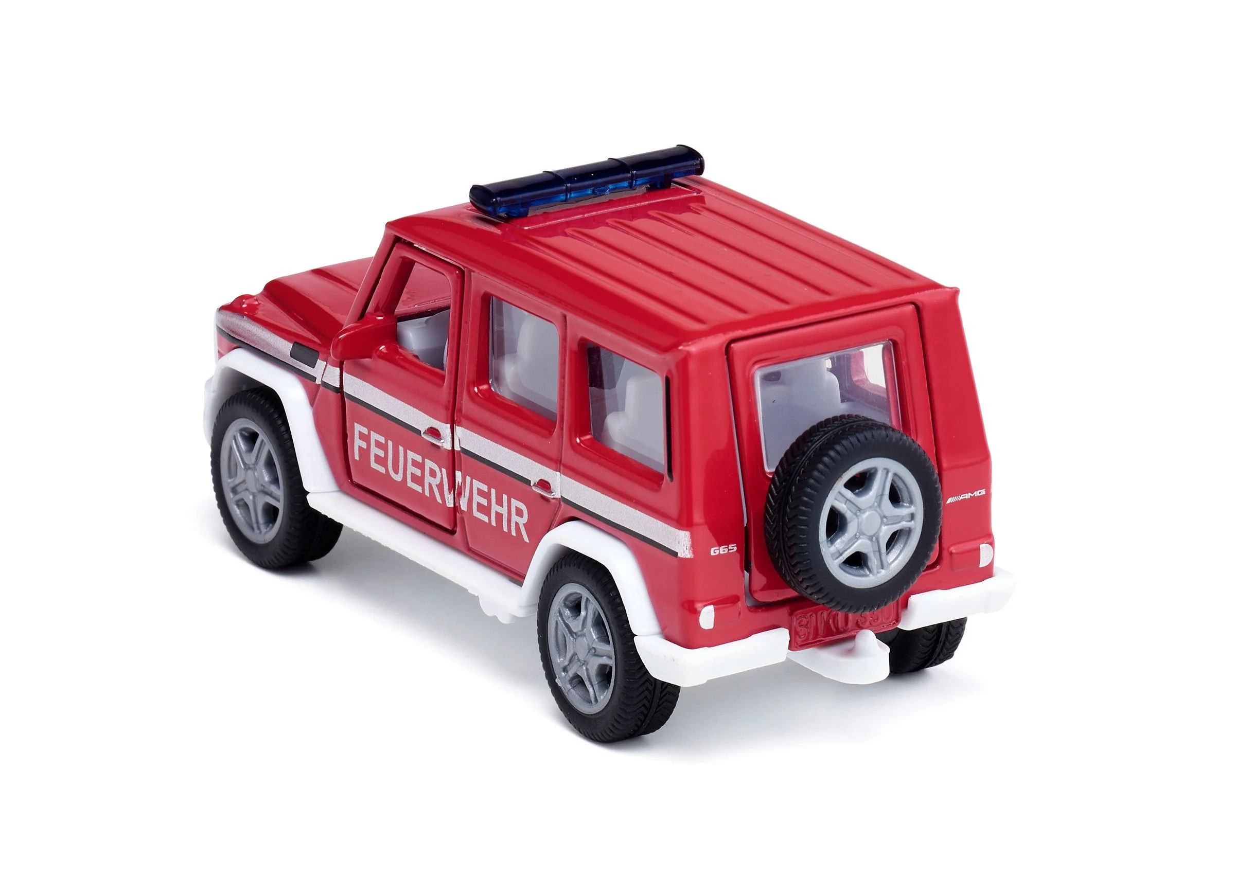 Siku 1:50 Mercedes G65 AMG - 'Feuerwehr' - Image 8