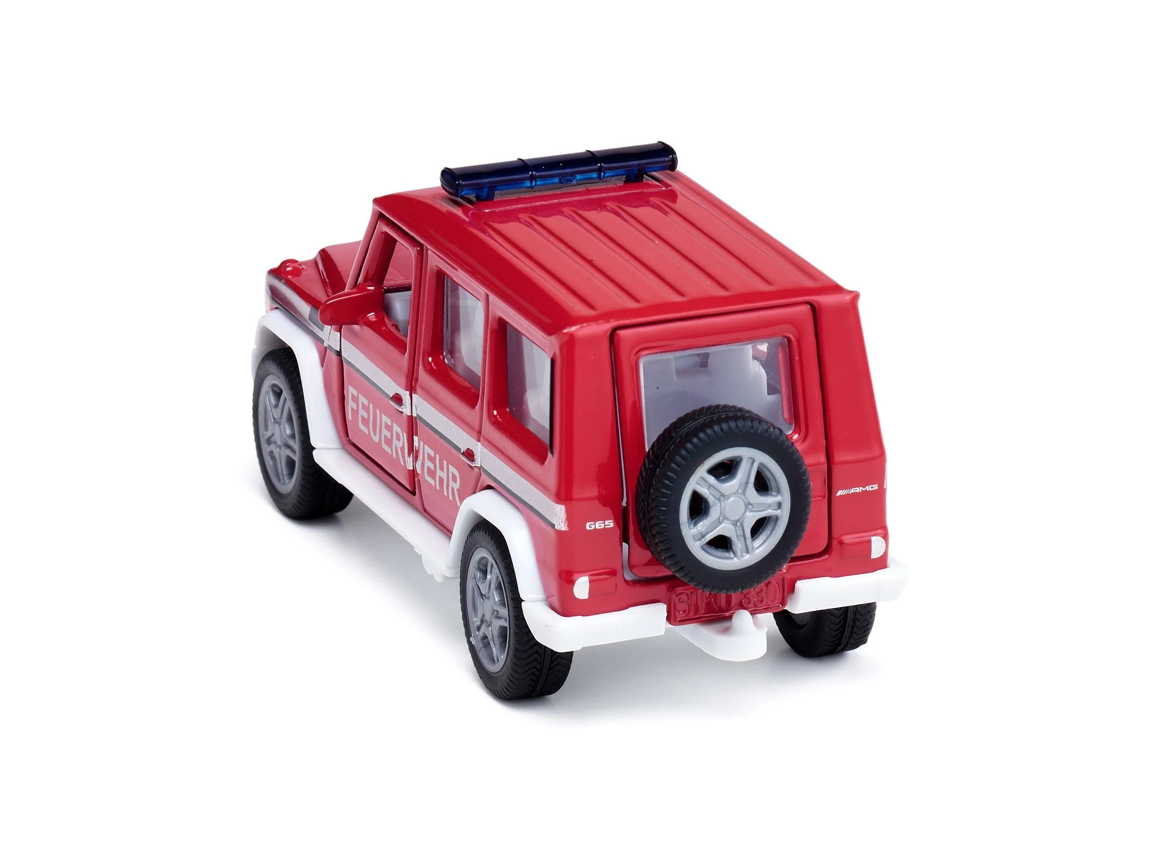 Siku 1:50 Mercedes G65 AMG - 'Feuerwehr' - Image 9