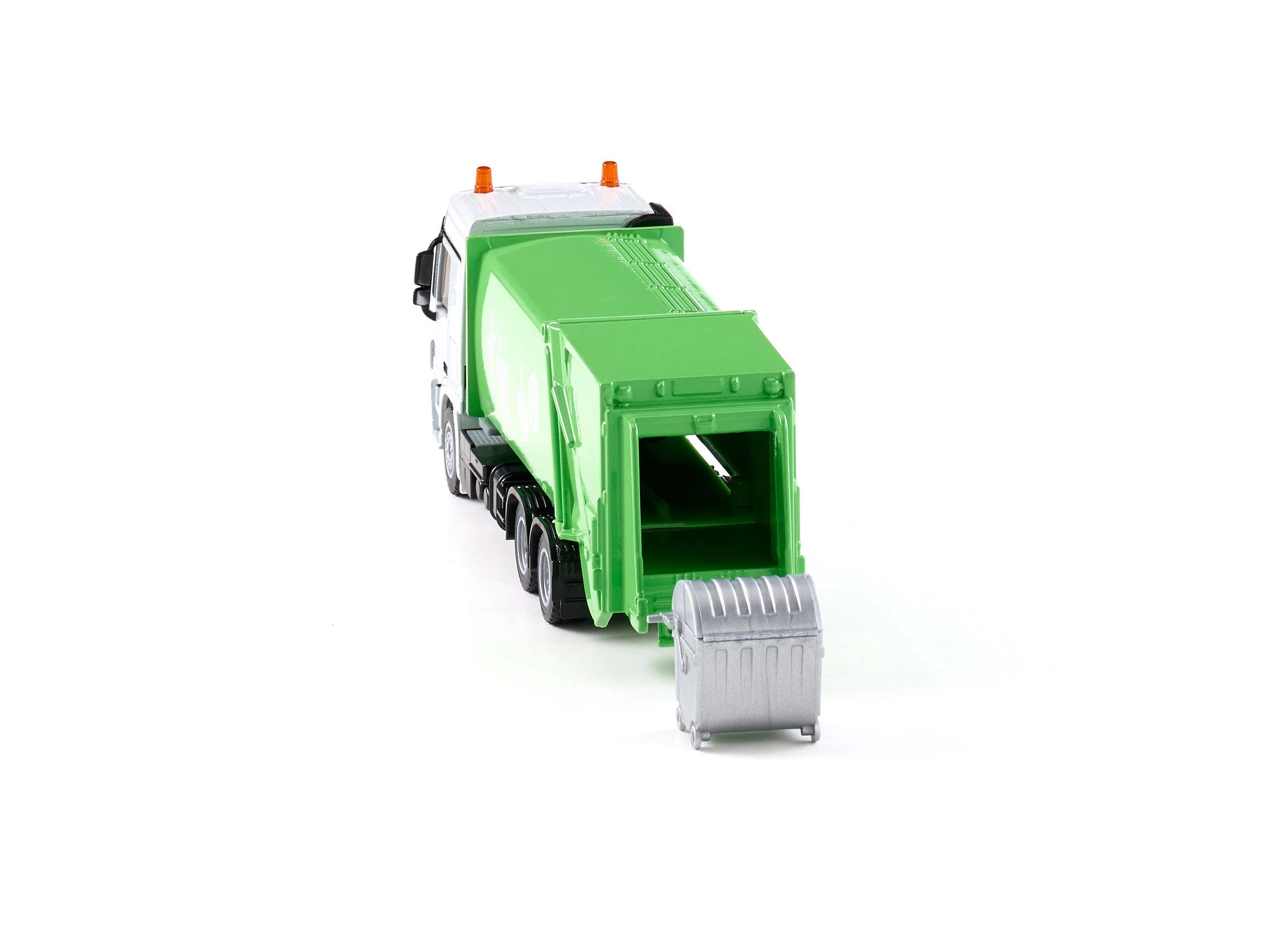 Siku 1:50 Mercedes Rubbish Truck with Skip - Image 15