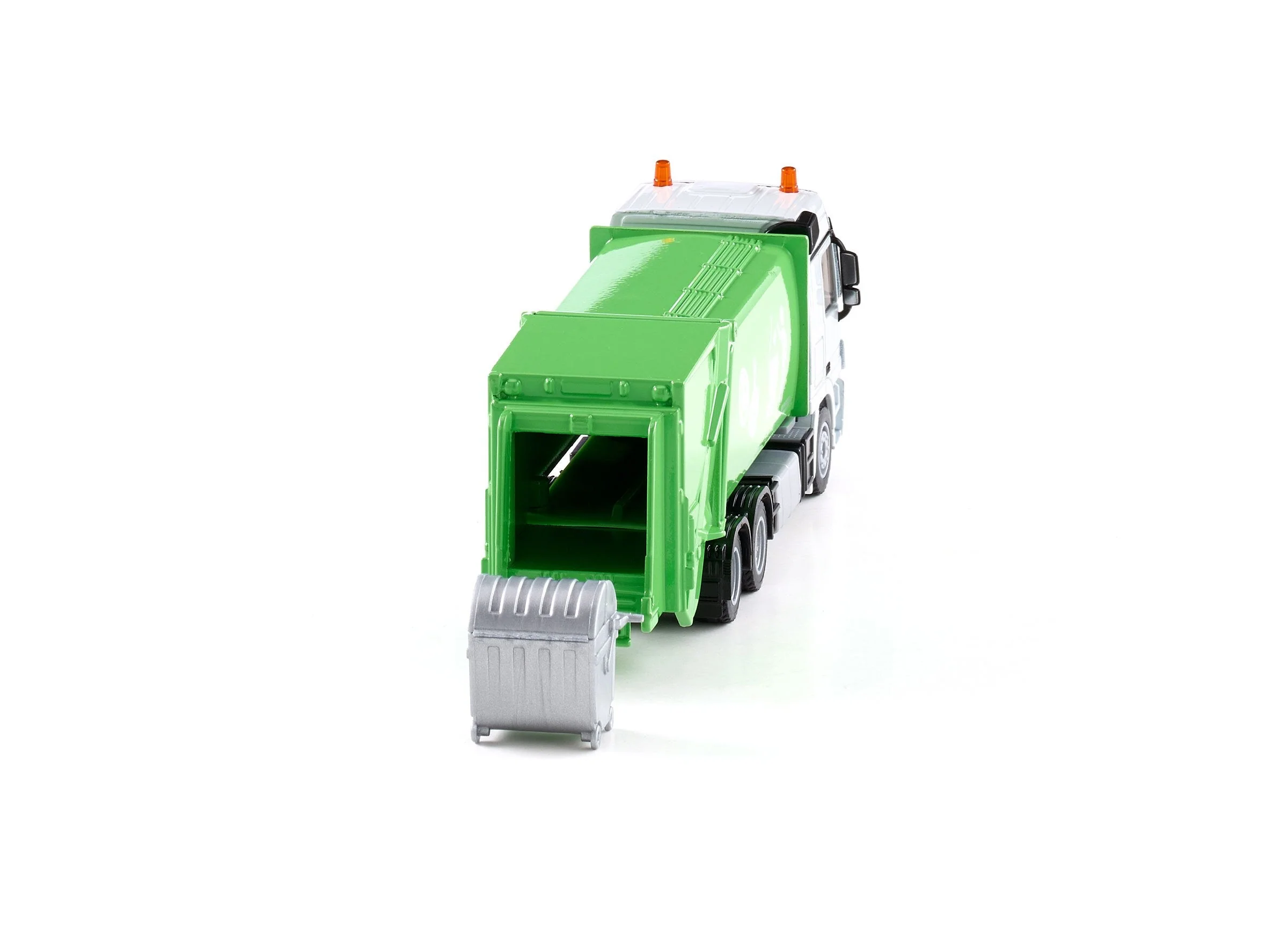 Siku 1:50 Mercedes Rubbish Truck with Skip - Image 17