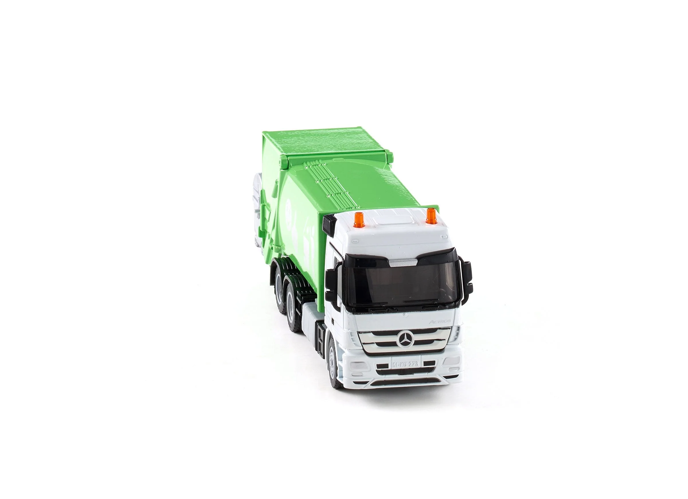 Siku 1:50 Mercedes Rubbish Truck with Skip - Image 31
