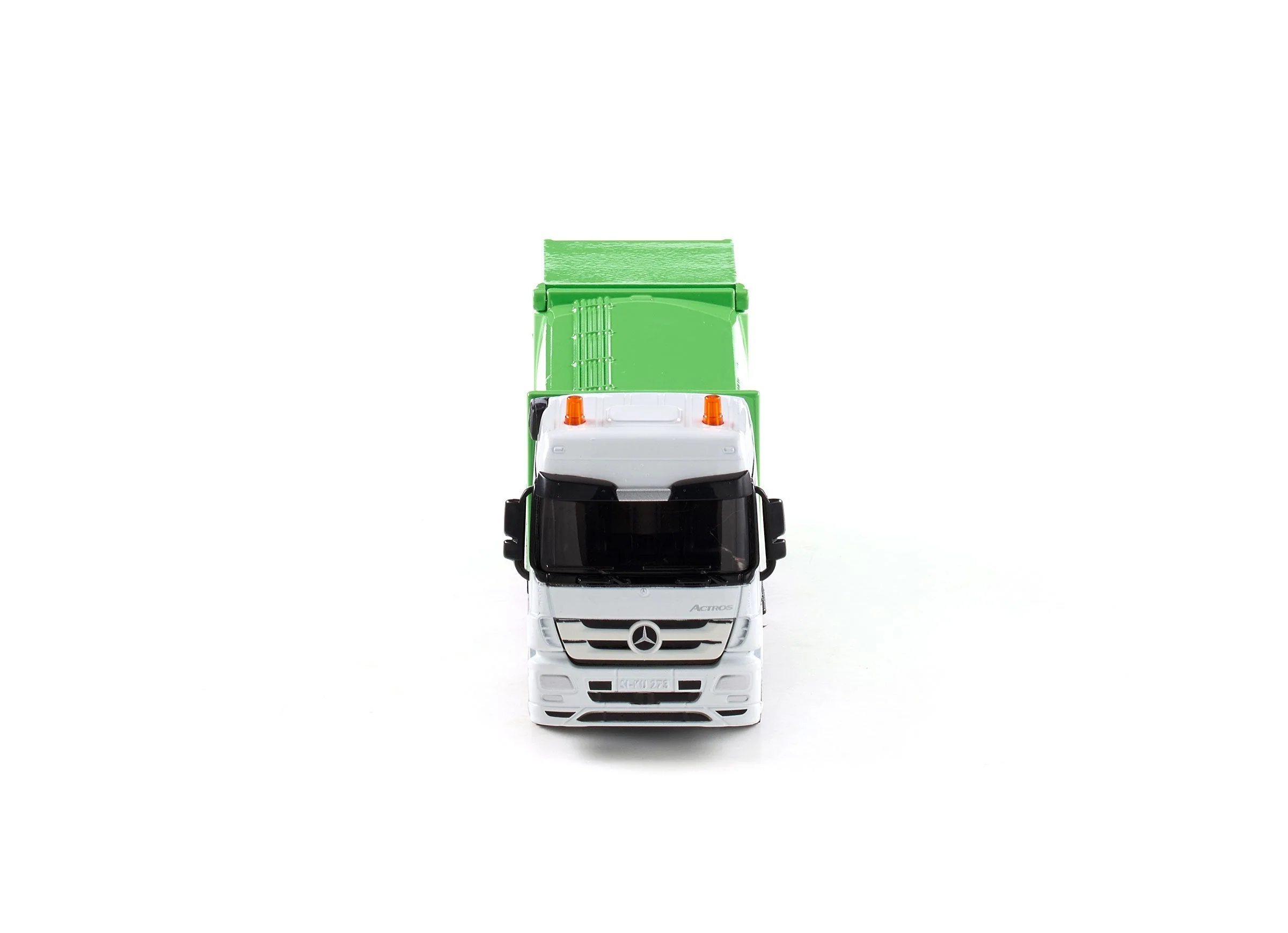 Siku 1:50 Mercedes Rubbish Truck with Skip - Image 32