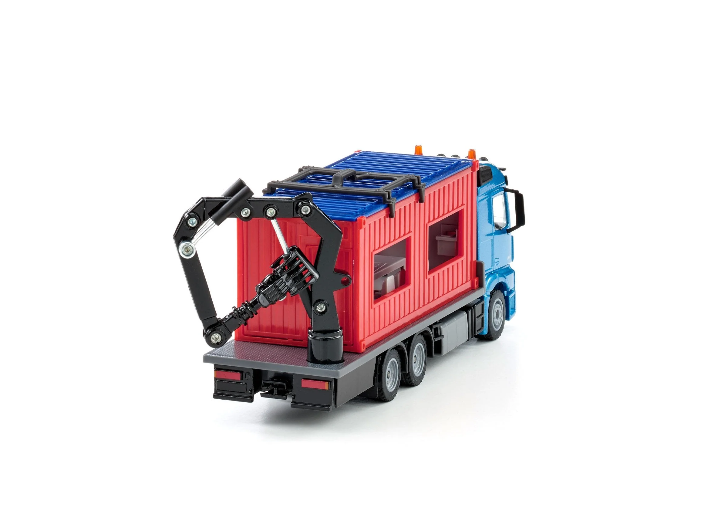 Siku 1:50 Mercedes Truck with Portable Container - Image 18