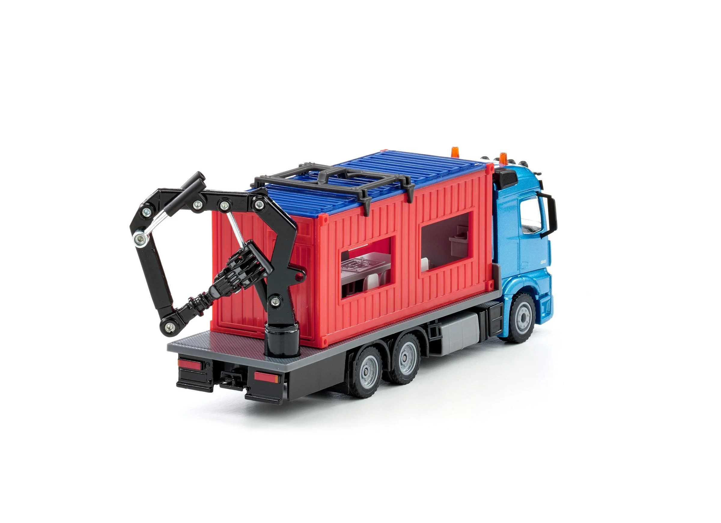 Siku 1:50 Mercedes Truck with Portable Container - Image 19