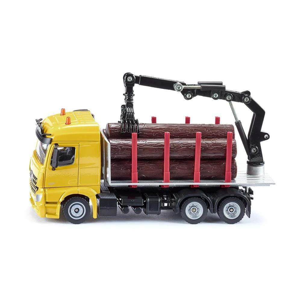 Siku 1:50 Mercedes Zetros Logging Truck