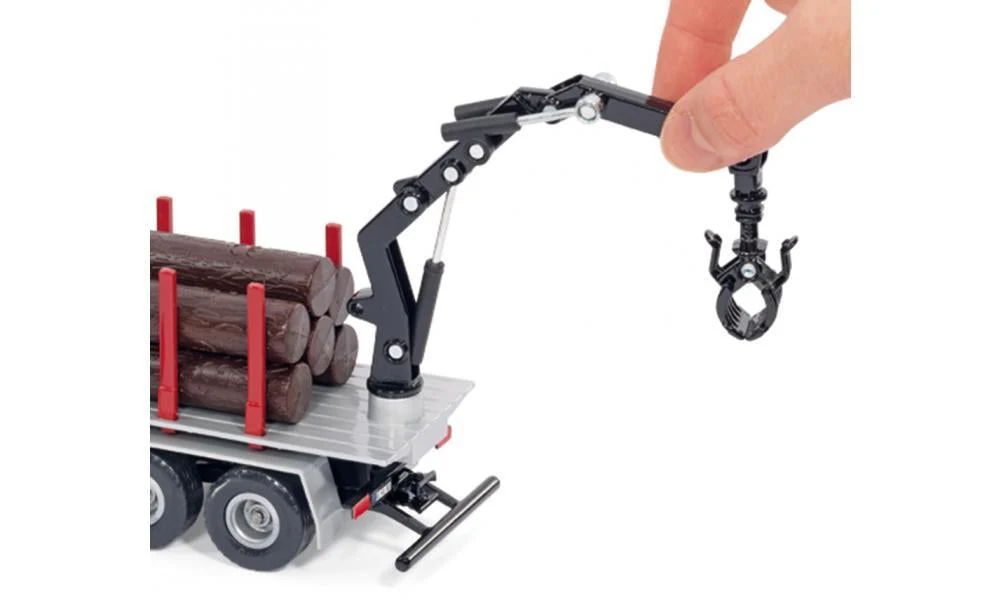 Siku 1:50 Mercedes Zetros Logging Truck - Image 3