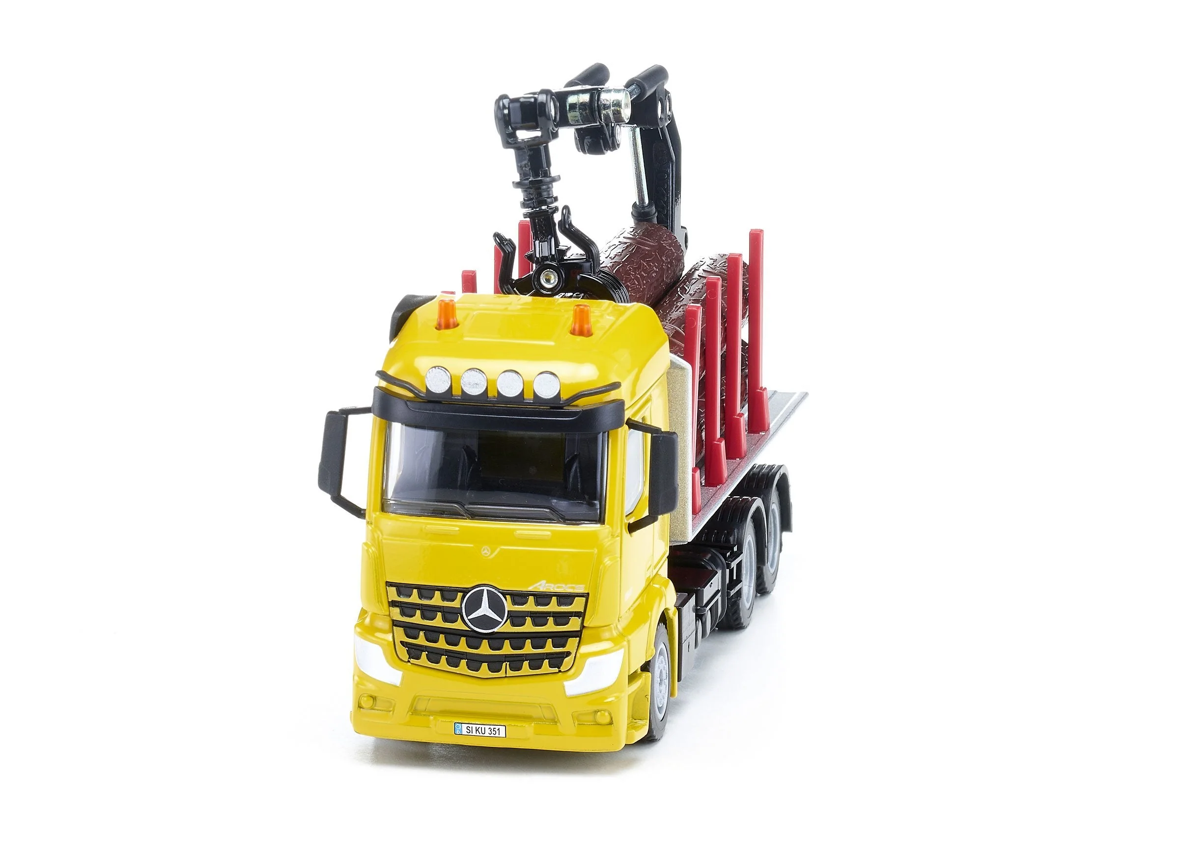Siku 1:50 Mercedes Zetros Logging Truck - Image 31