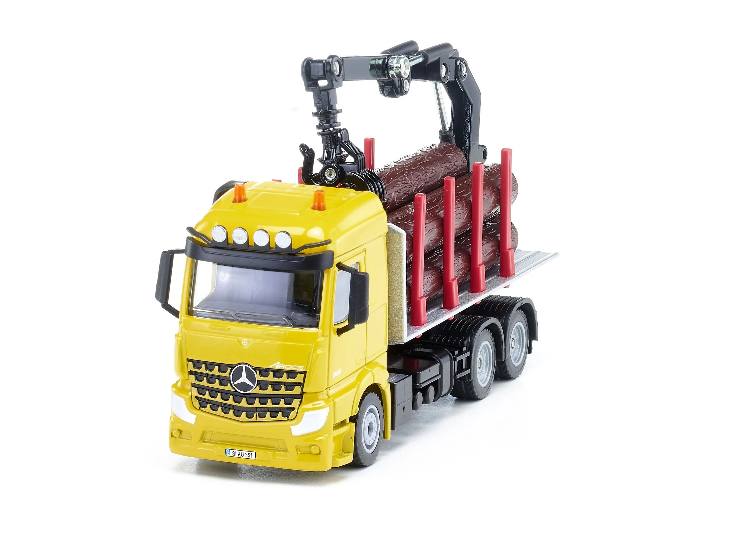 Siku 1:50 Mercedes Zetros Logging Truck - Image 32