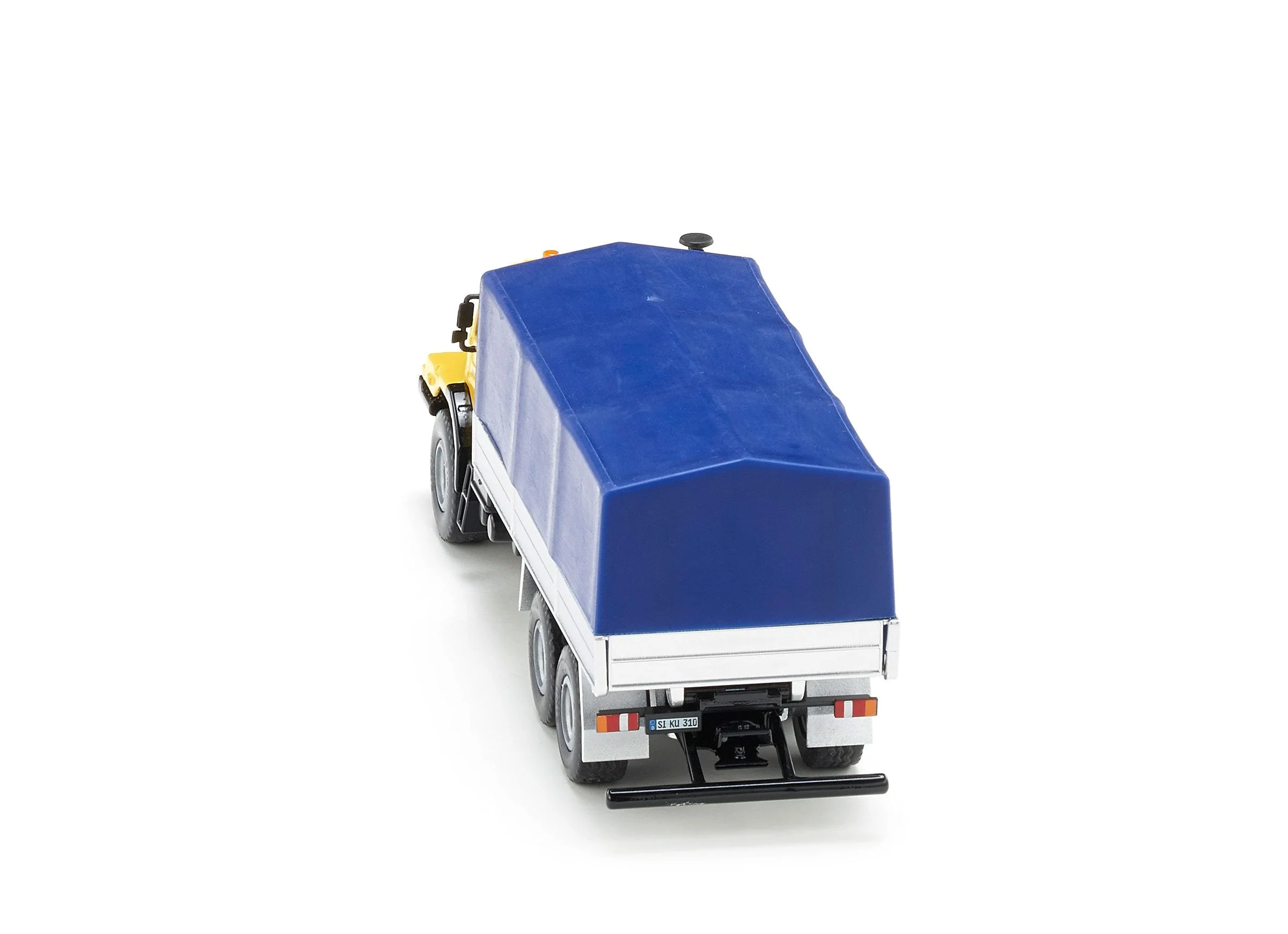 Siku 1:50 Mercedes Zetros with Covered Tray - Image 12