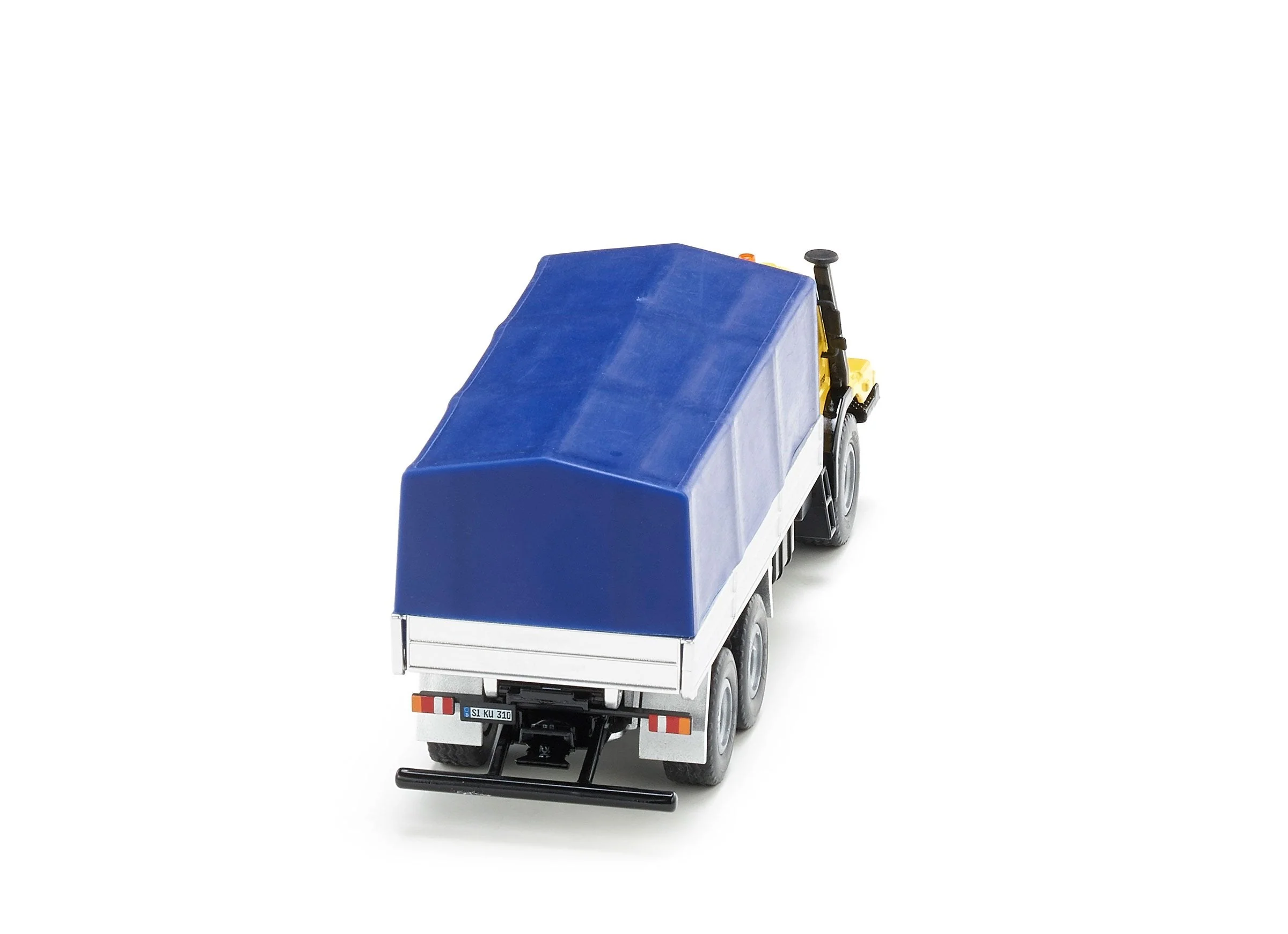 Siku 1:50 Mercedes Zetros with Covered Tray - Image 14