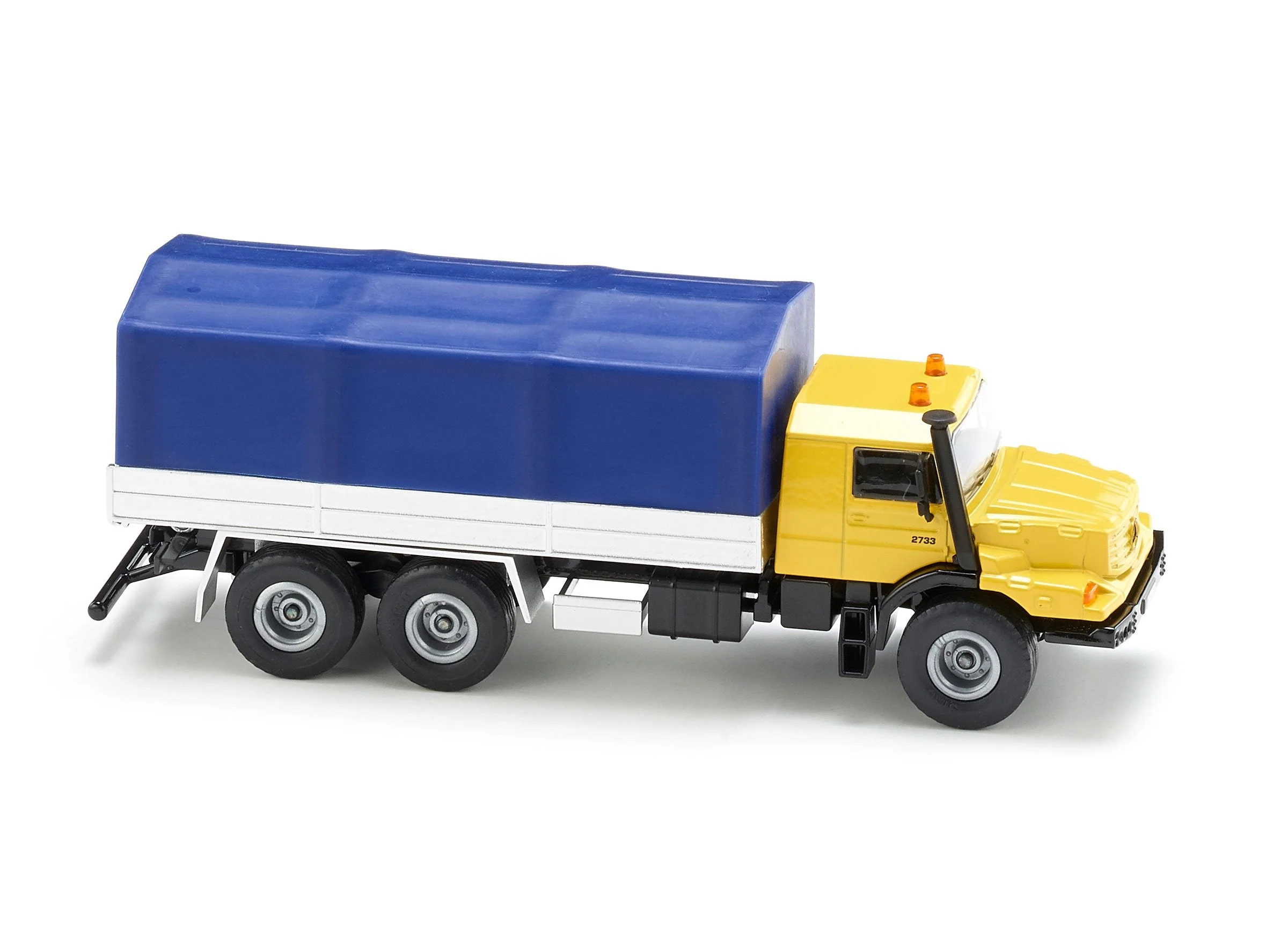 Siku 1:50 Mercedes Zetros with Covered Tray - Image 22
