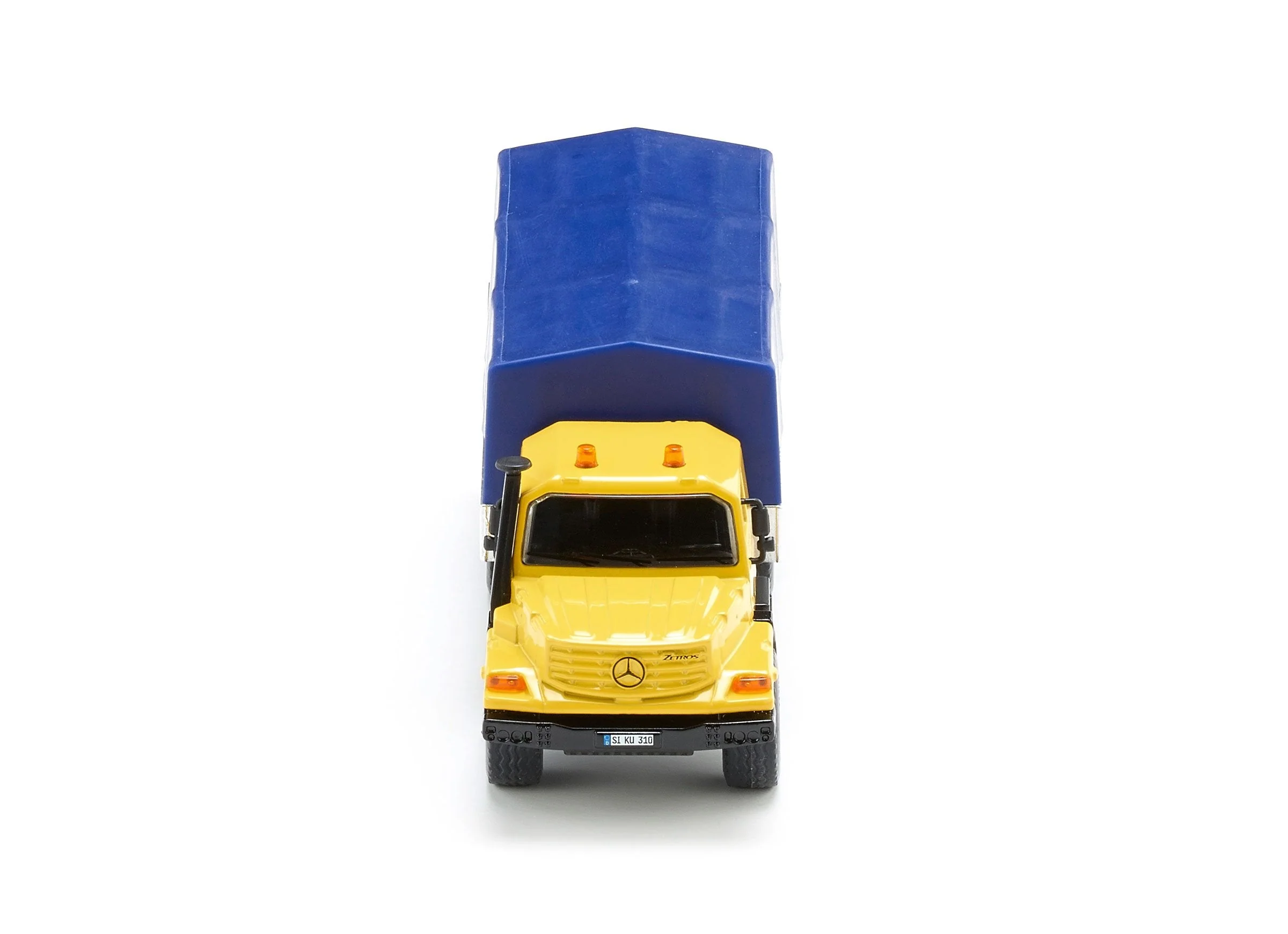 Siku 1:50 Mercedes Zetros with Covered Tray - Image 29