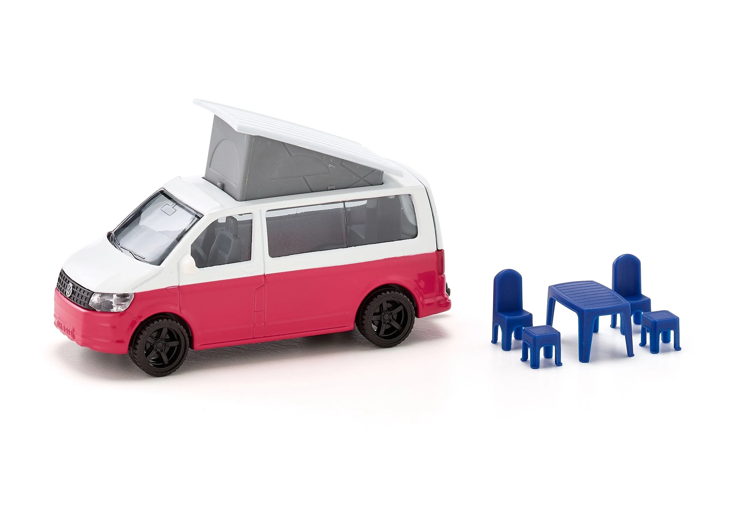 Siku 1:50 VW T6 California Camper with Table & Chairs - Image 12