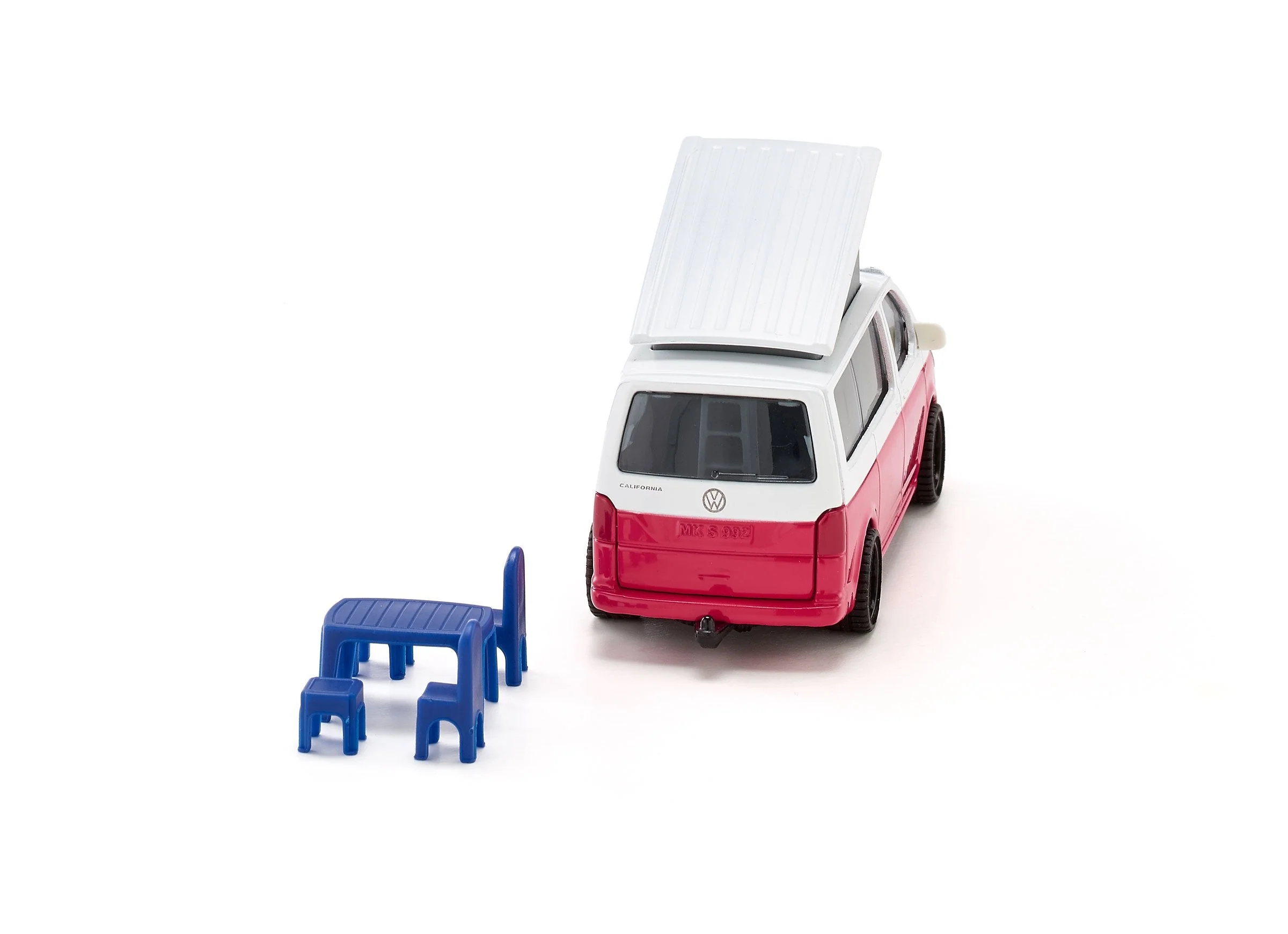 Siku 1:50 VW T6 California Camper with Table & Chairs - Image 32
