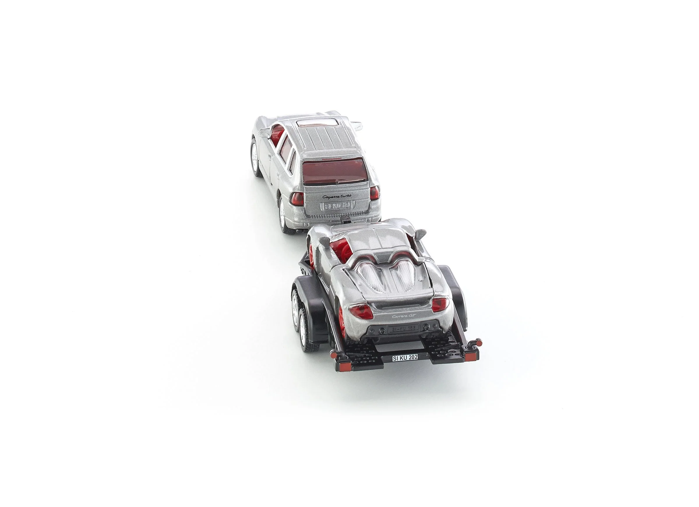 Siku 1:55 Porsche with Trailer & Carrera GT - Image 10
