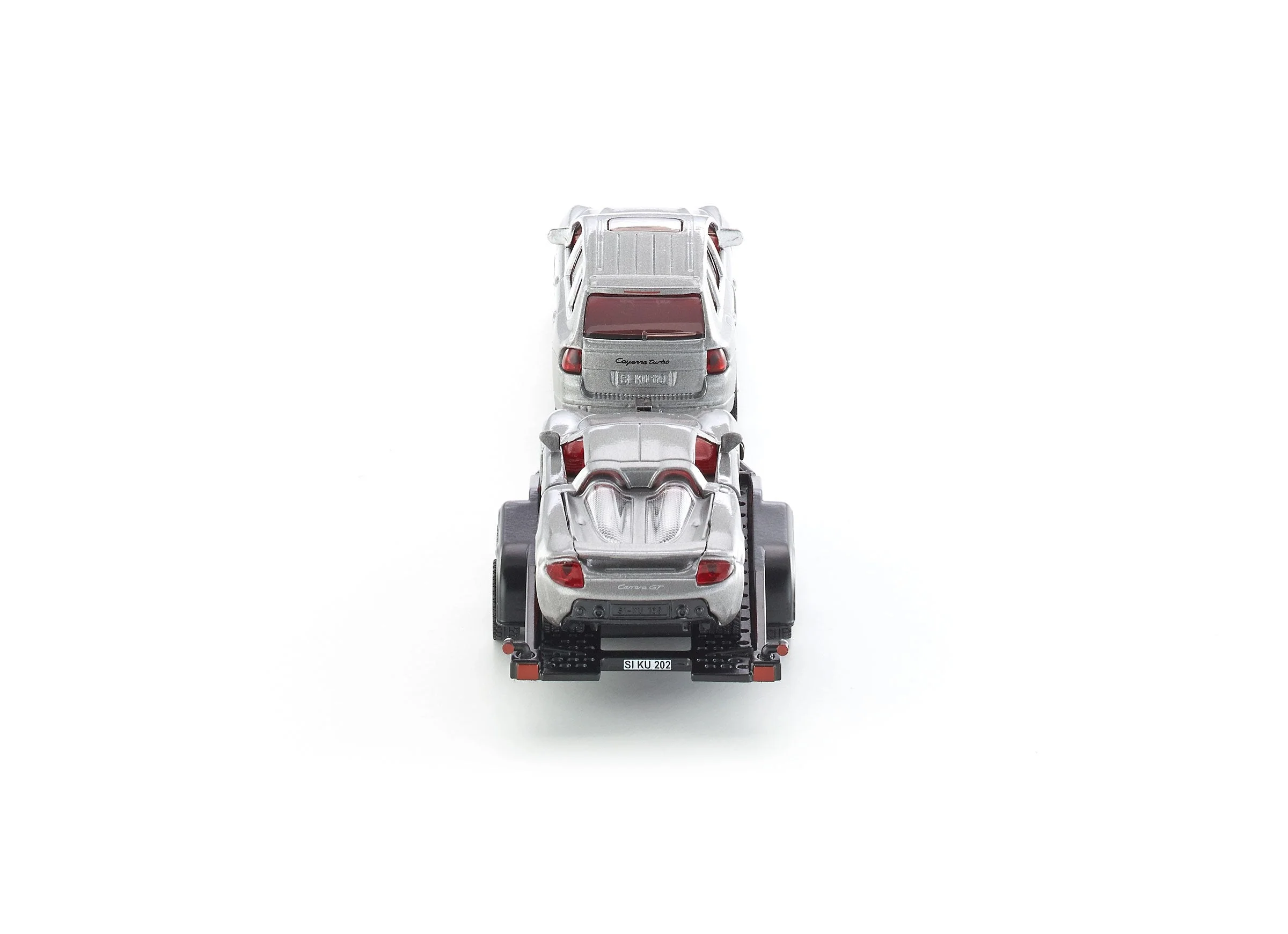 Siku 1:55 Porsche with Trailer & Carrera GT - Image 11
