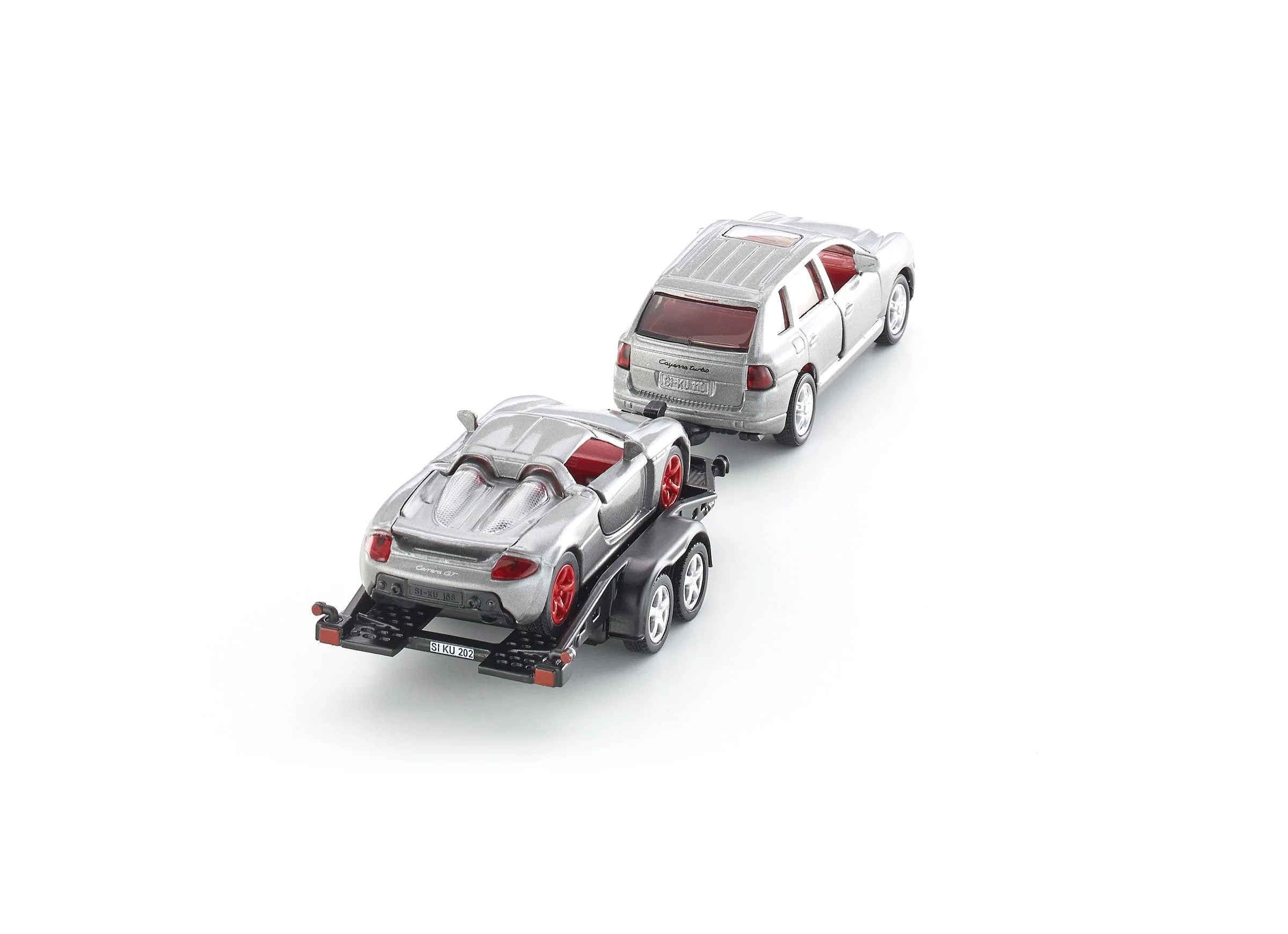 Siku 1:55 Porsche with Trailer & Carrera GT - Image 13