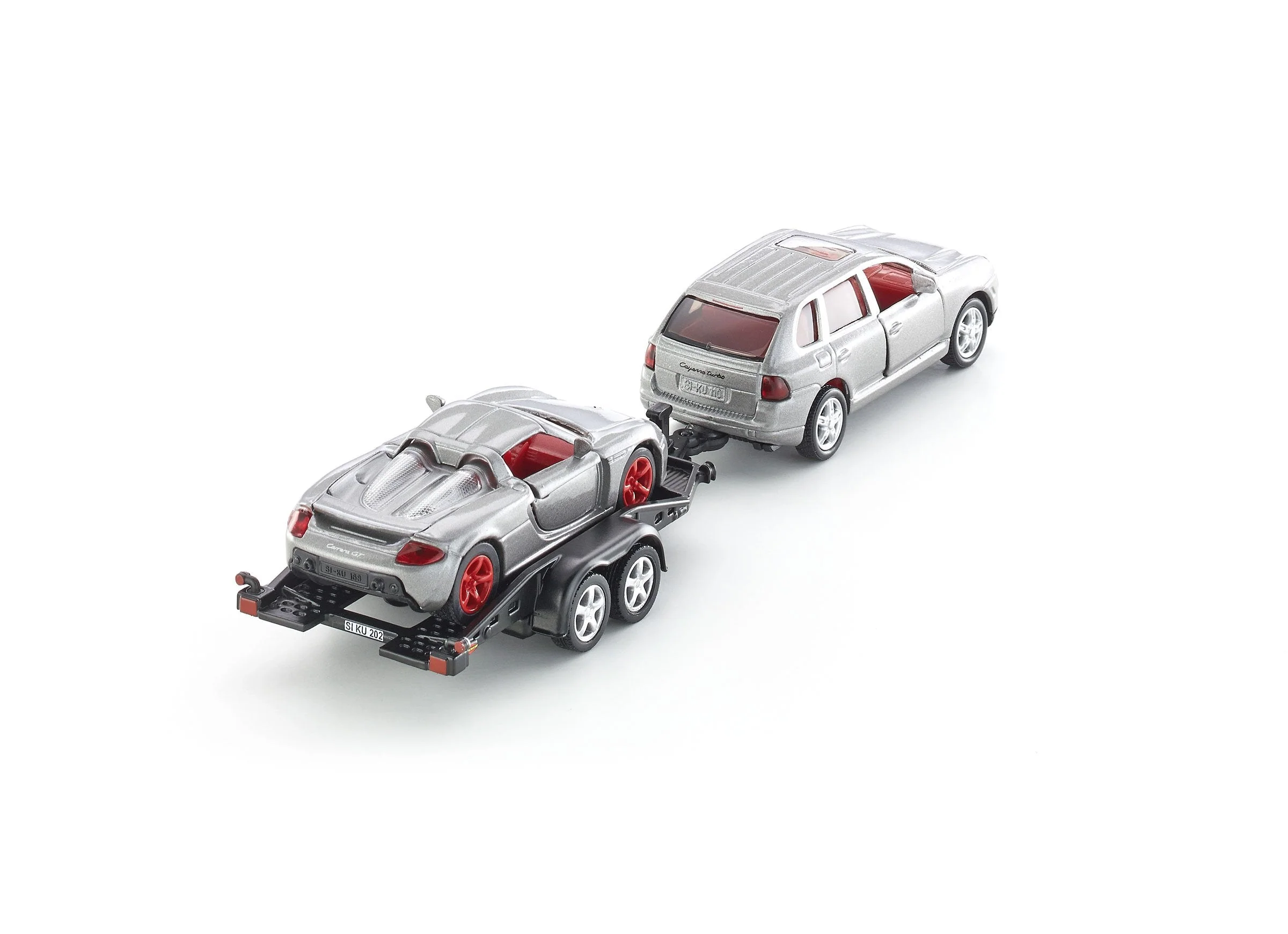 Siku 1:55 Porsche with Trailer & Carrera GT - Image 14