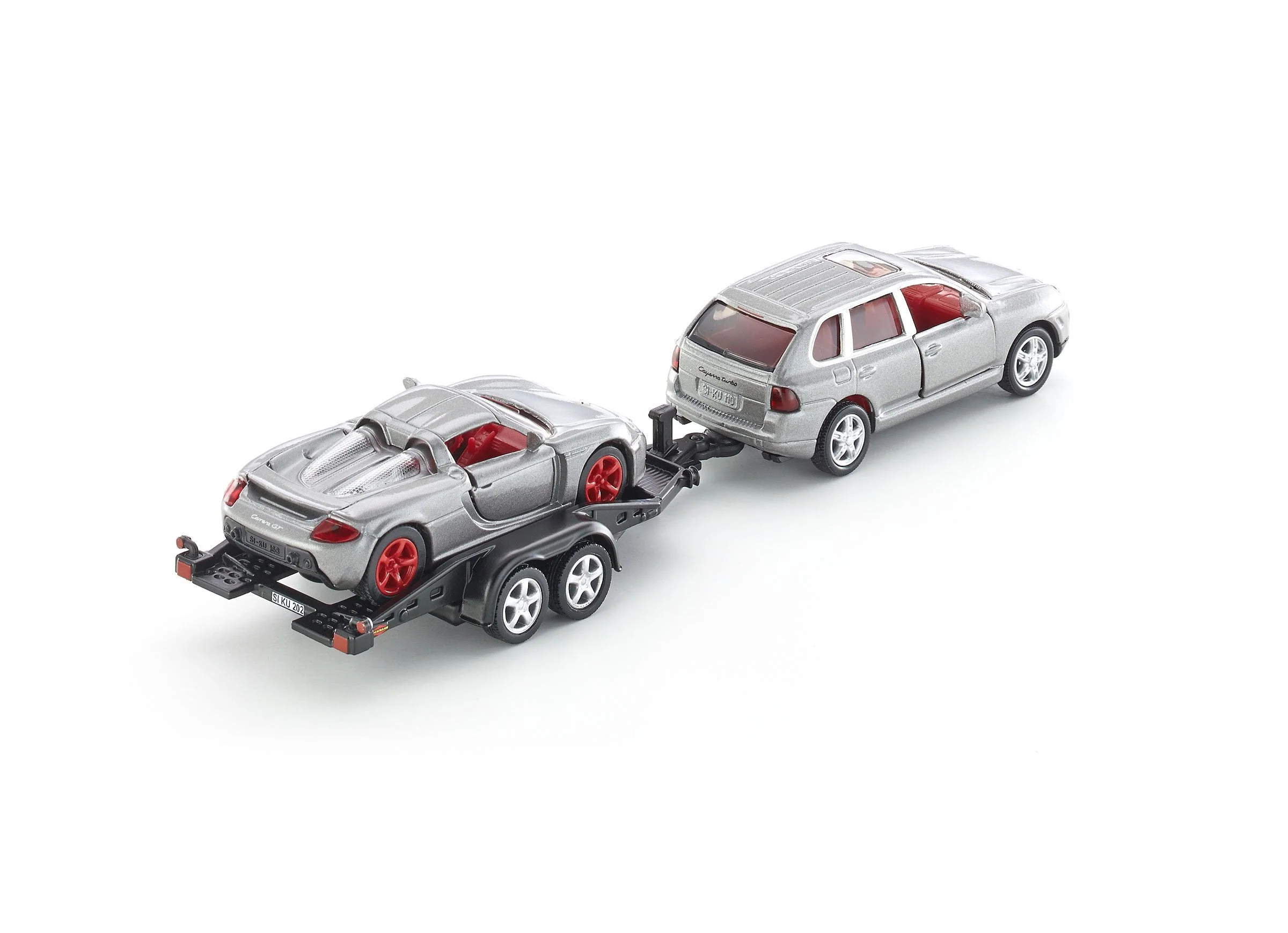 Siku 1:55 Porsche with Trailer & Carrera GT - Image 15