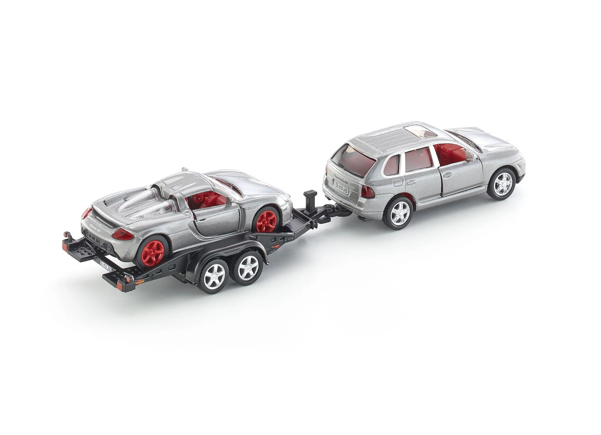 Siku 1:55 Porsche with Trailer & Carrera GT - Image 16
