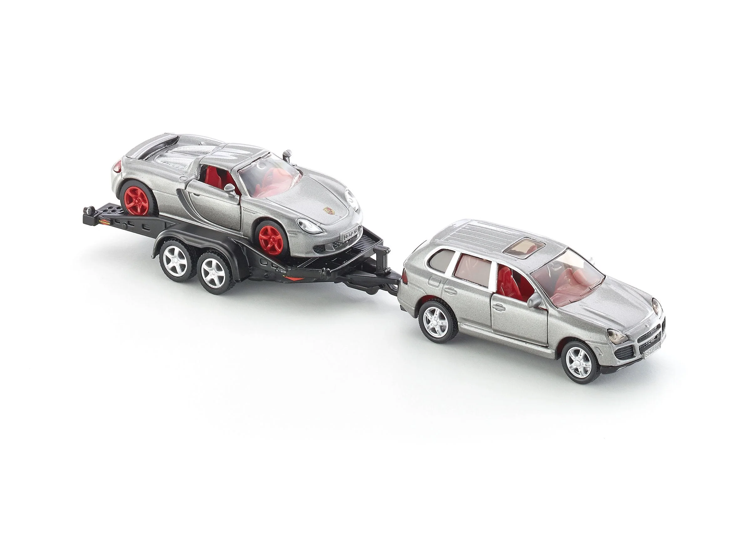 Siku 1:55 Porsche with Trailer & Carrera GT - Image 22