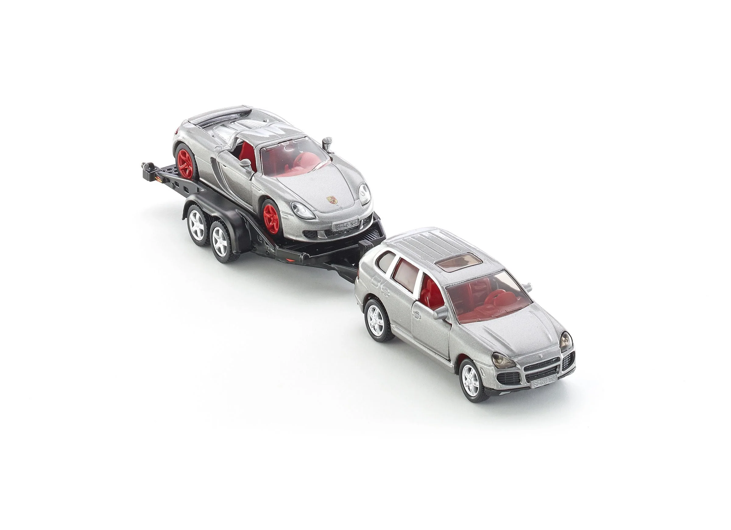 Siku 1:55 Porsche with Trailer & Carrera GT - Image 24