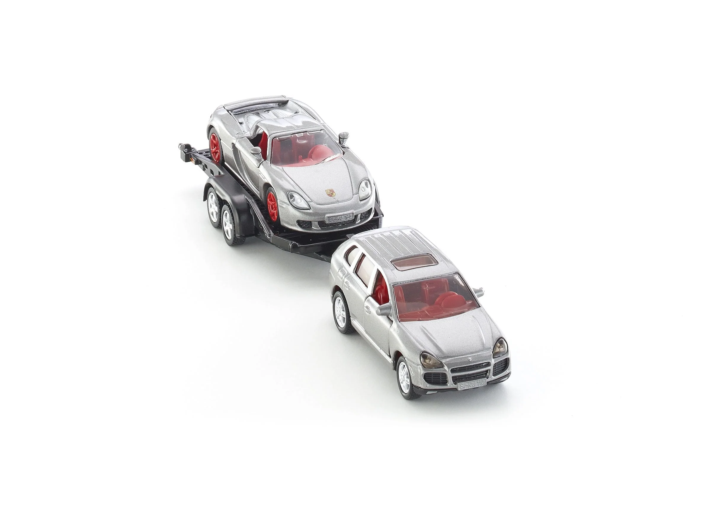 Siku 1:55 Porsche with Trailer & Carrera GT - Image 25