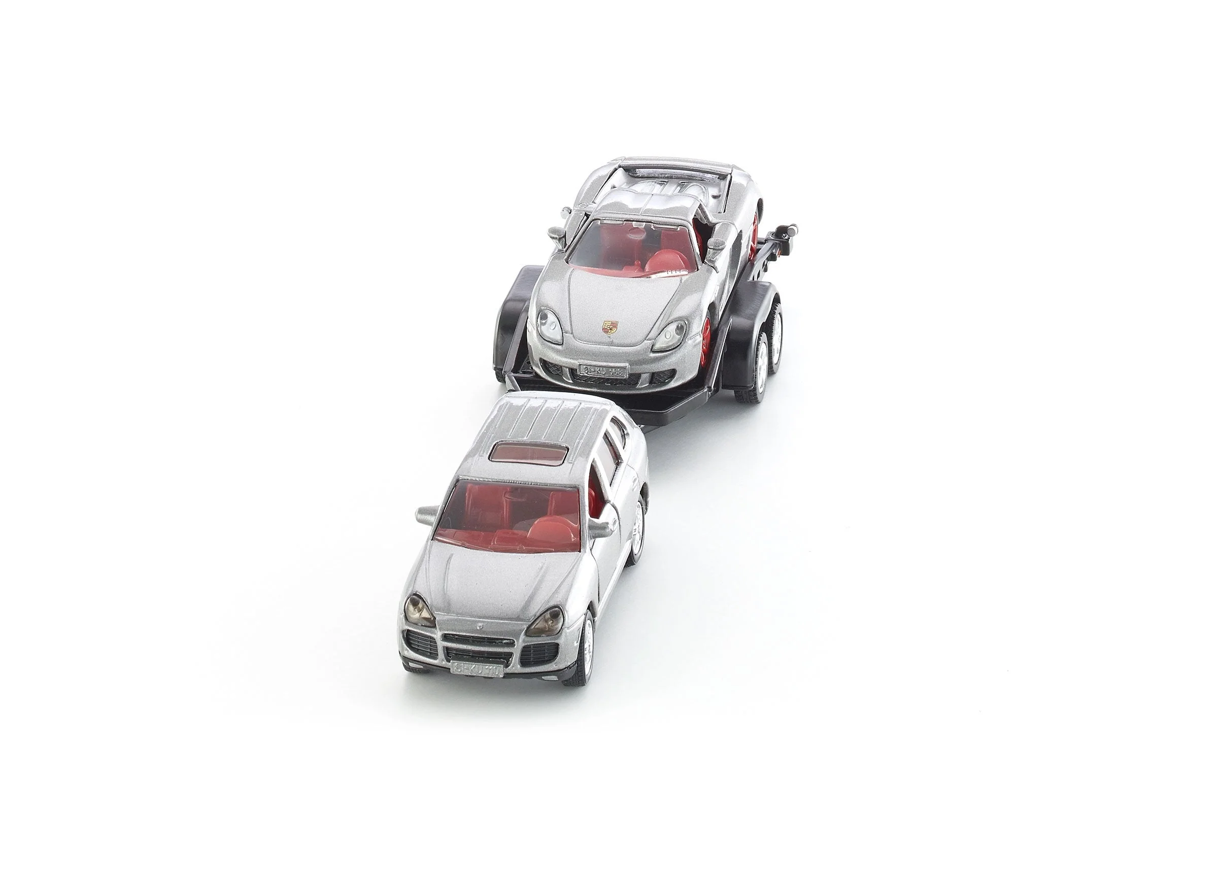 Siku 1:55 Porsche with Trailer & Carrera GT - Image 28