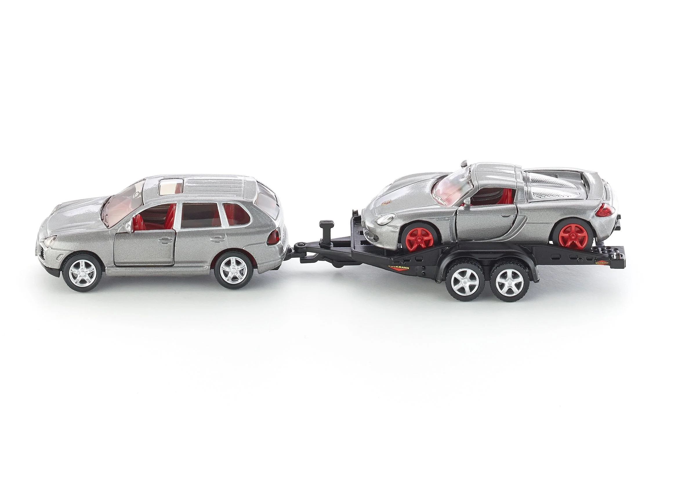 Siku 1:55 Porsche with Trailer & Carrera GT - Image 3