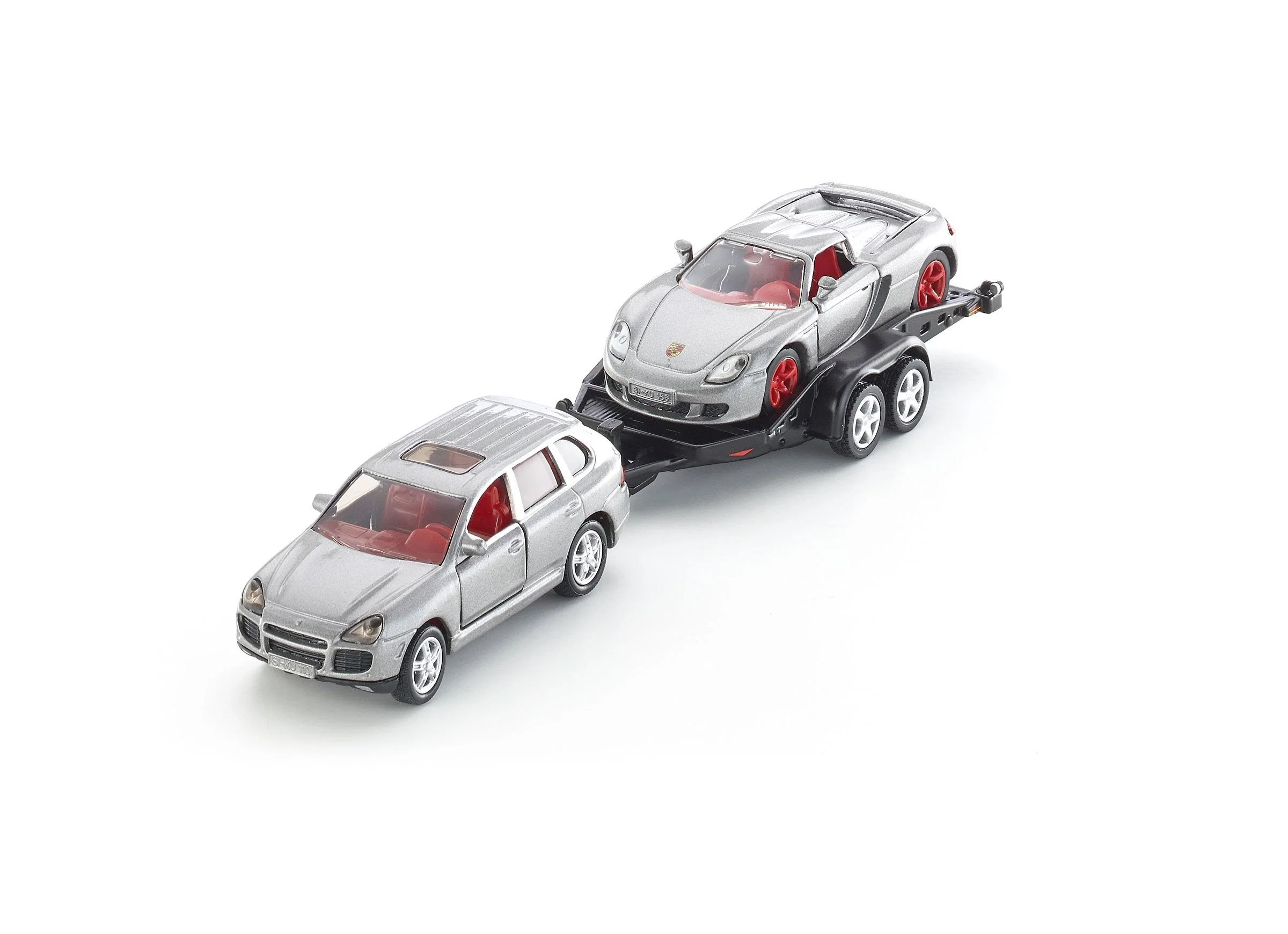Siku 1:55 Porsche with Trailer & Carrera GT - Image 30