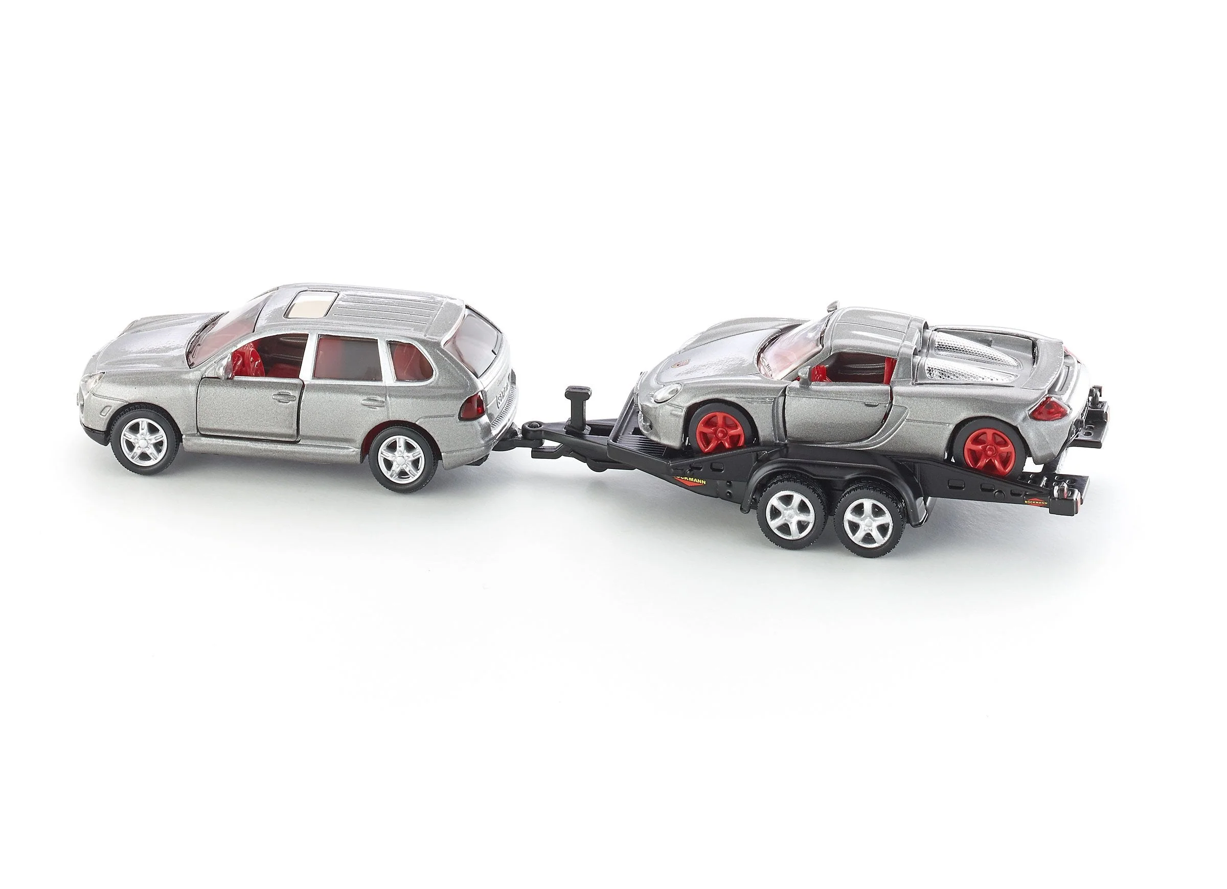 Siku 1:55 Porsche with Trailer & Carrera GT - Image 4