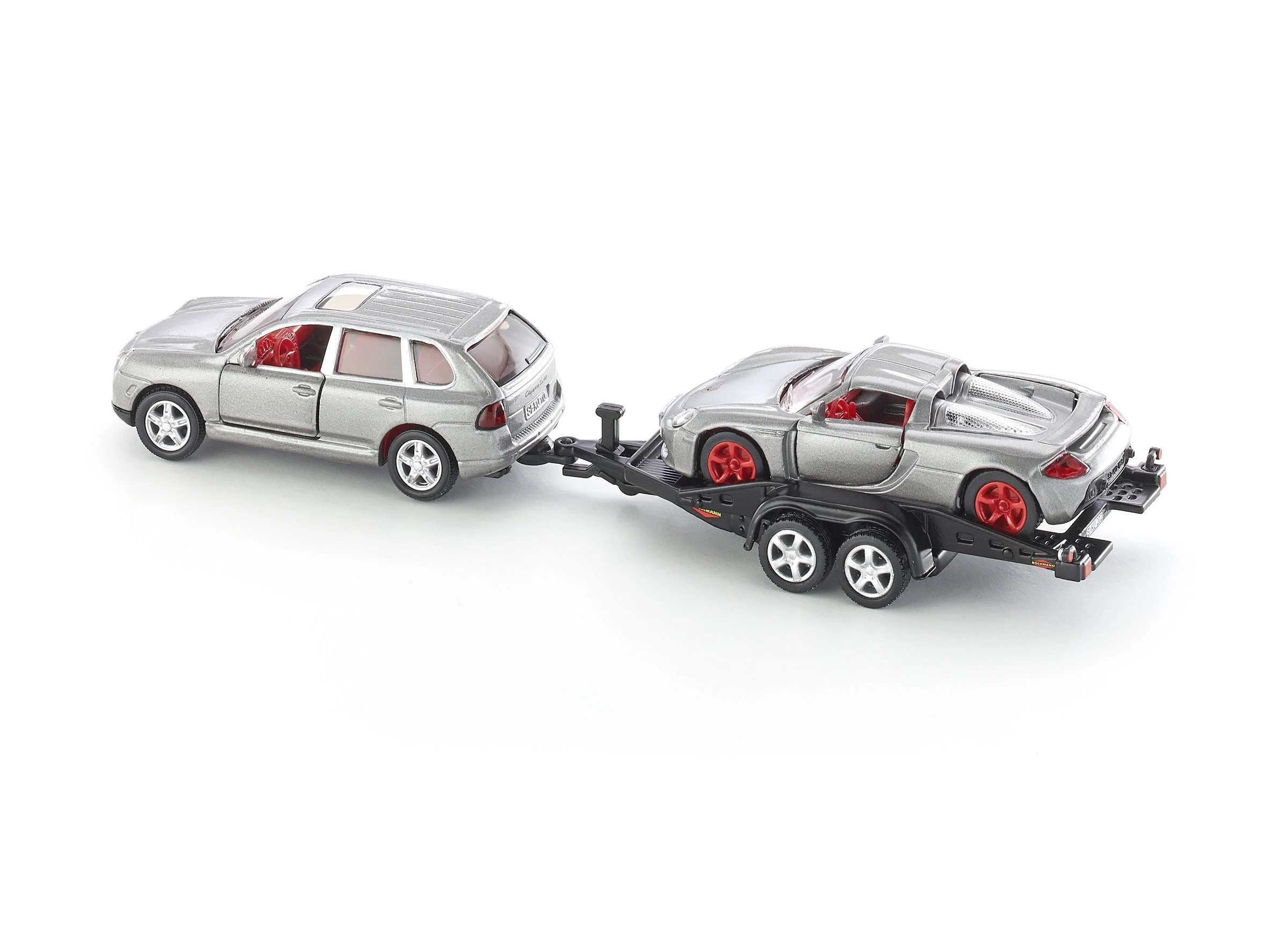 Siku 1:55 Porsche with Trailer & Carrera GT - Image 5