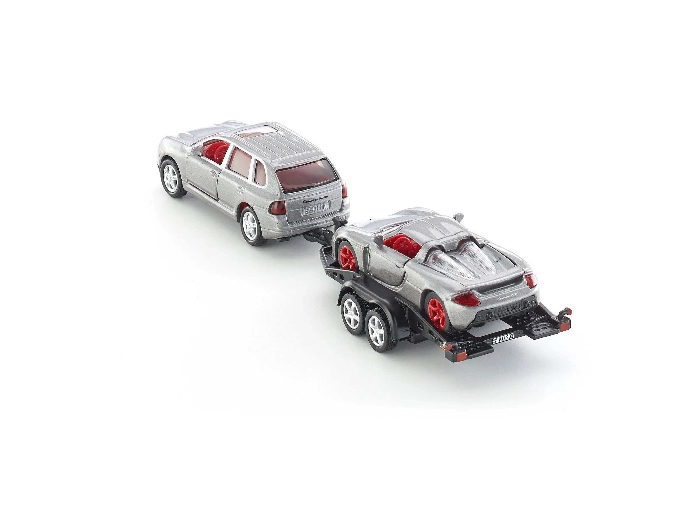 Siku 1:55 Porsche with Trailer & Carrera GT - Image 8