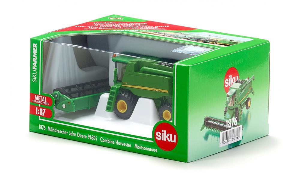 Siku 1:87 John Deere 9680i Combine Harvester - Image 2