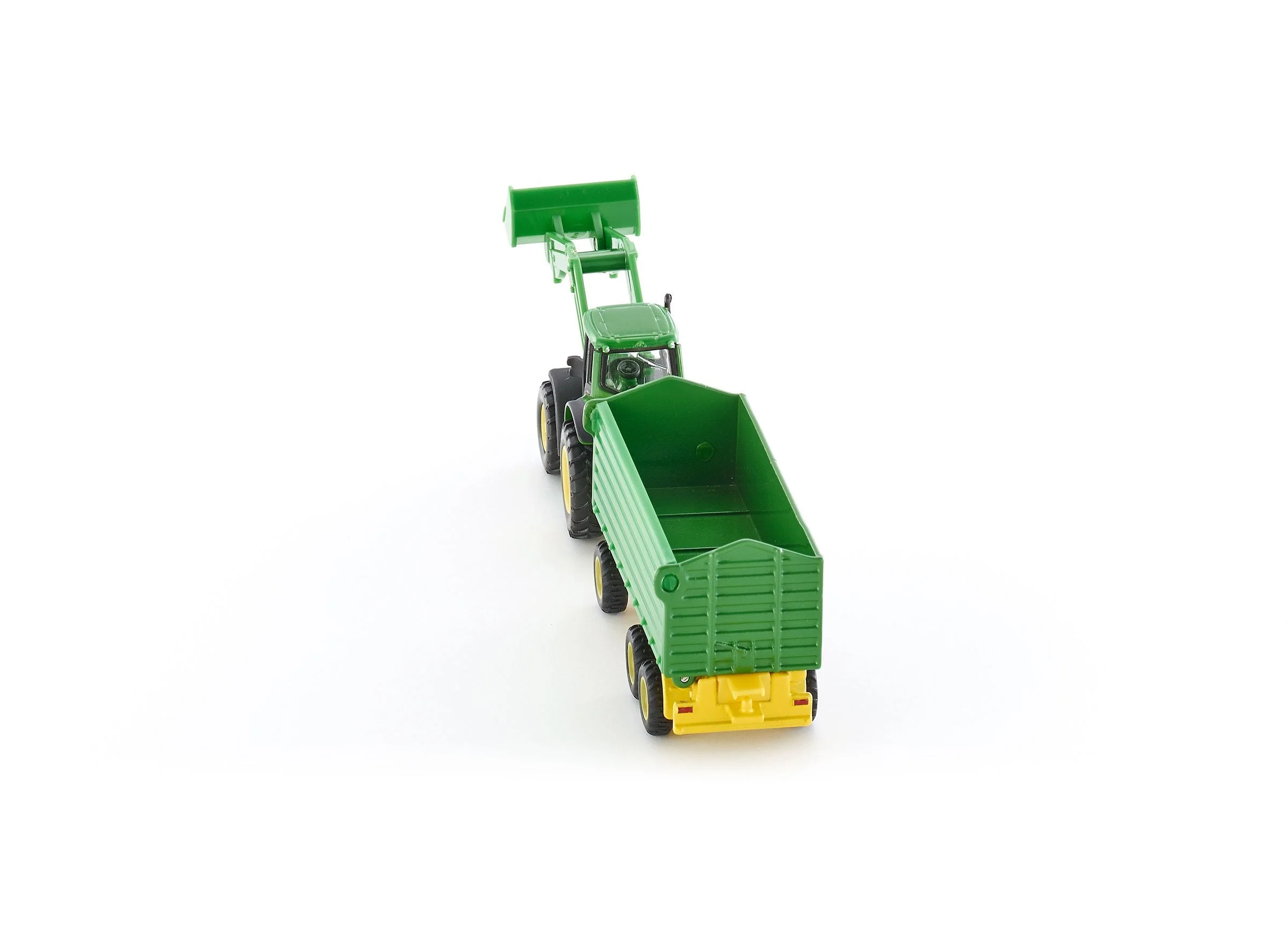 Siku 1:87 John Deere with F/Loader & Trailer - Image 10
