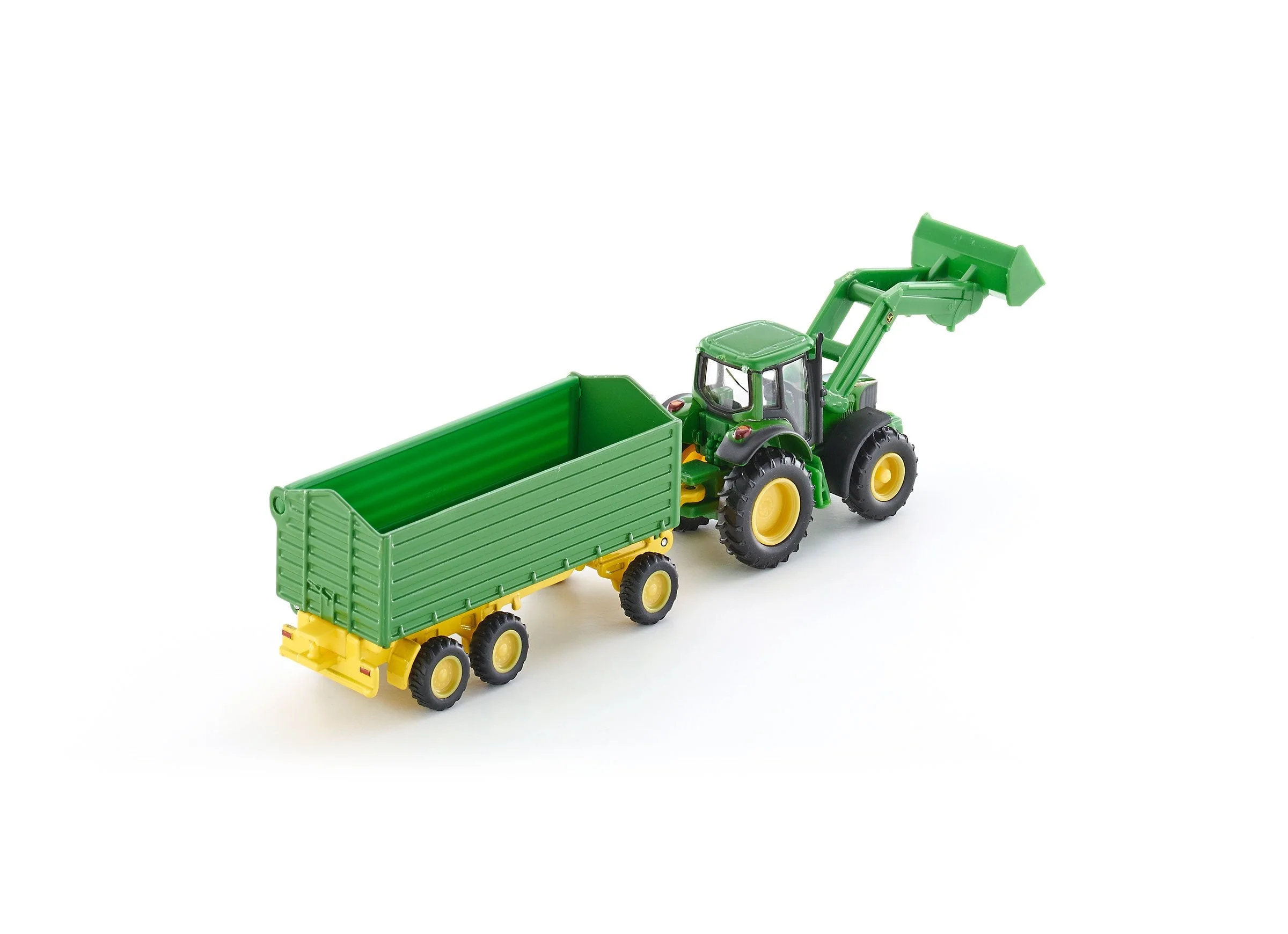 Siku 1:87 John Deere with F/Loader & Trailer - Image 15