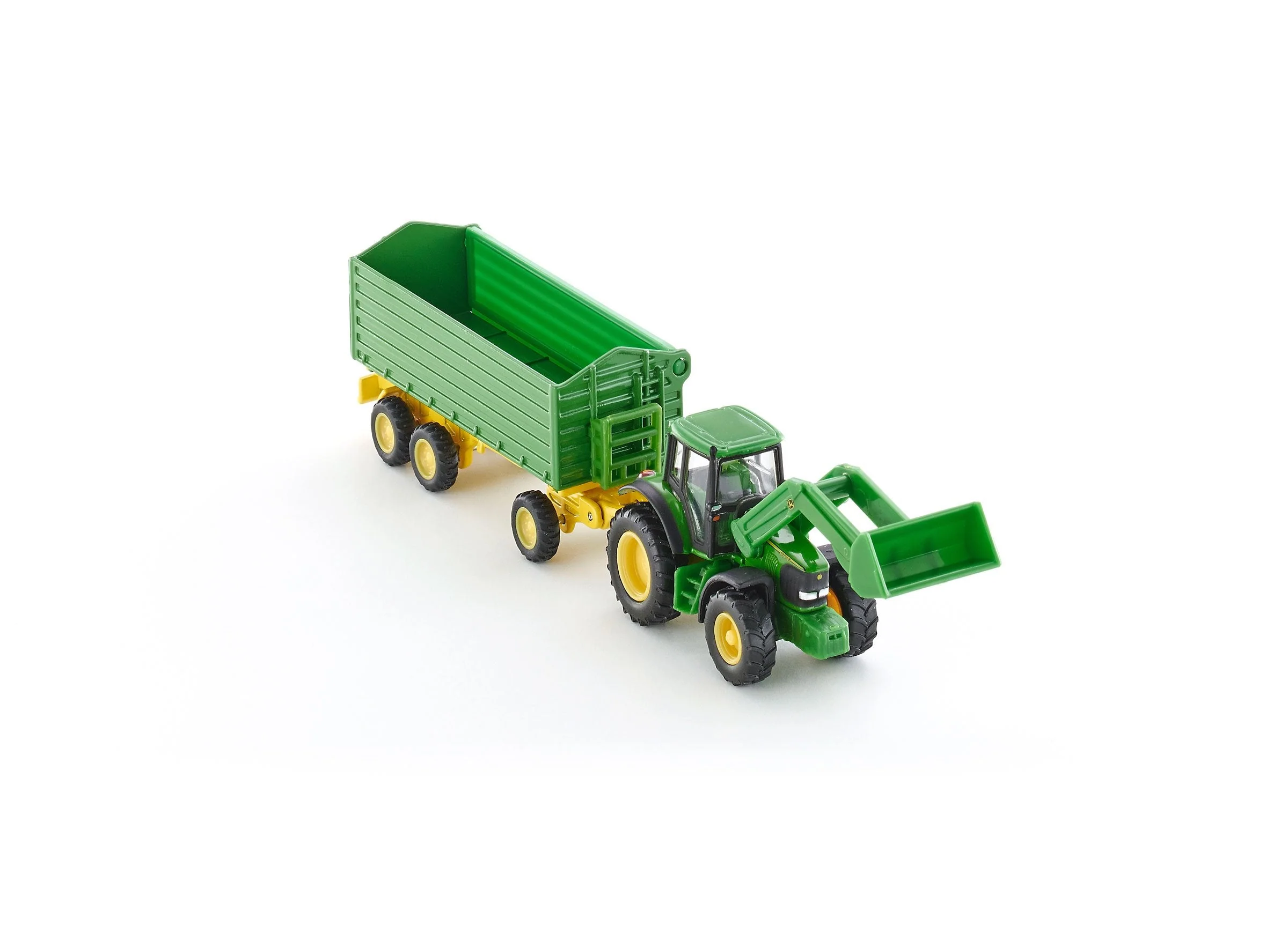 Siku 1:87 John Deere with F/Loader & Trailer - Image 24