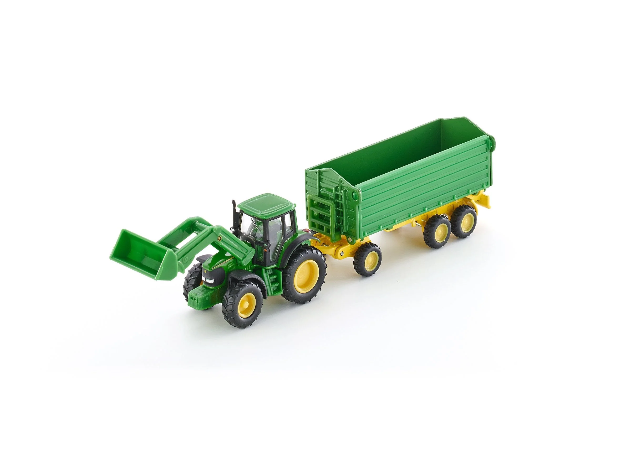 Siku 1:87 John Deere with F/Loader & Trailer - Image 31