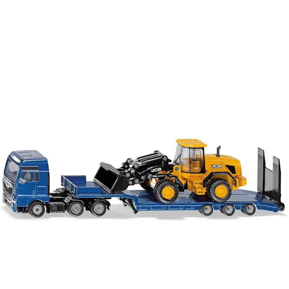 Siku 1:87 MAN TGX XXL Truck with Low Loader & JCB 457 Wheel Loader