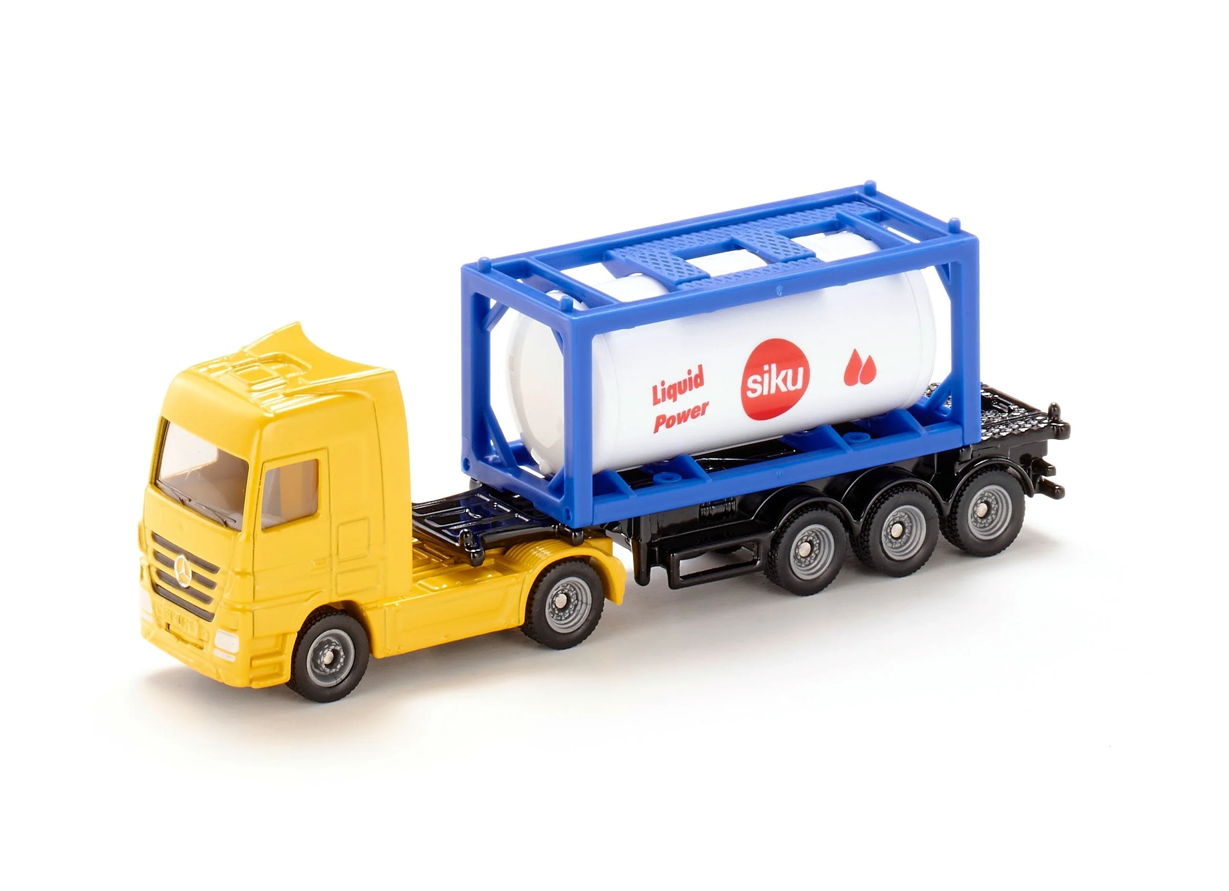 Siku 1:87 Mercedes Actros Tanker Truck - Image 37