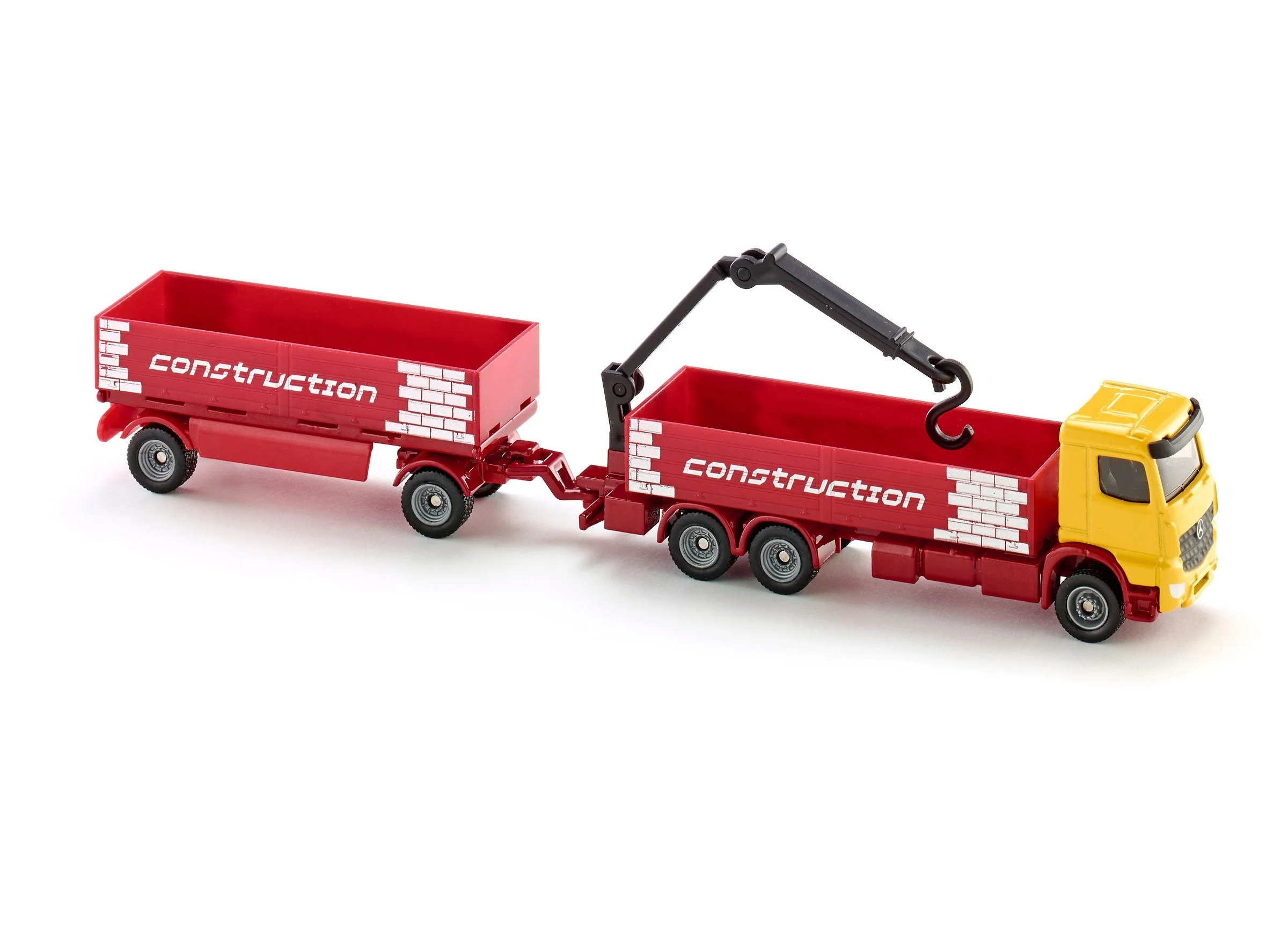 Siku 1:87 Mercedes Actros Truck & Trailer - Image 21