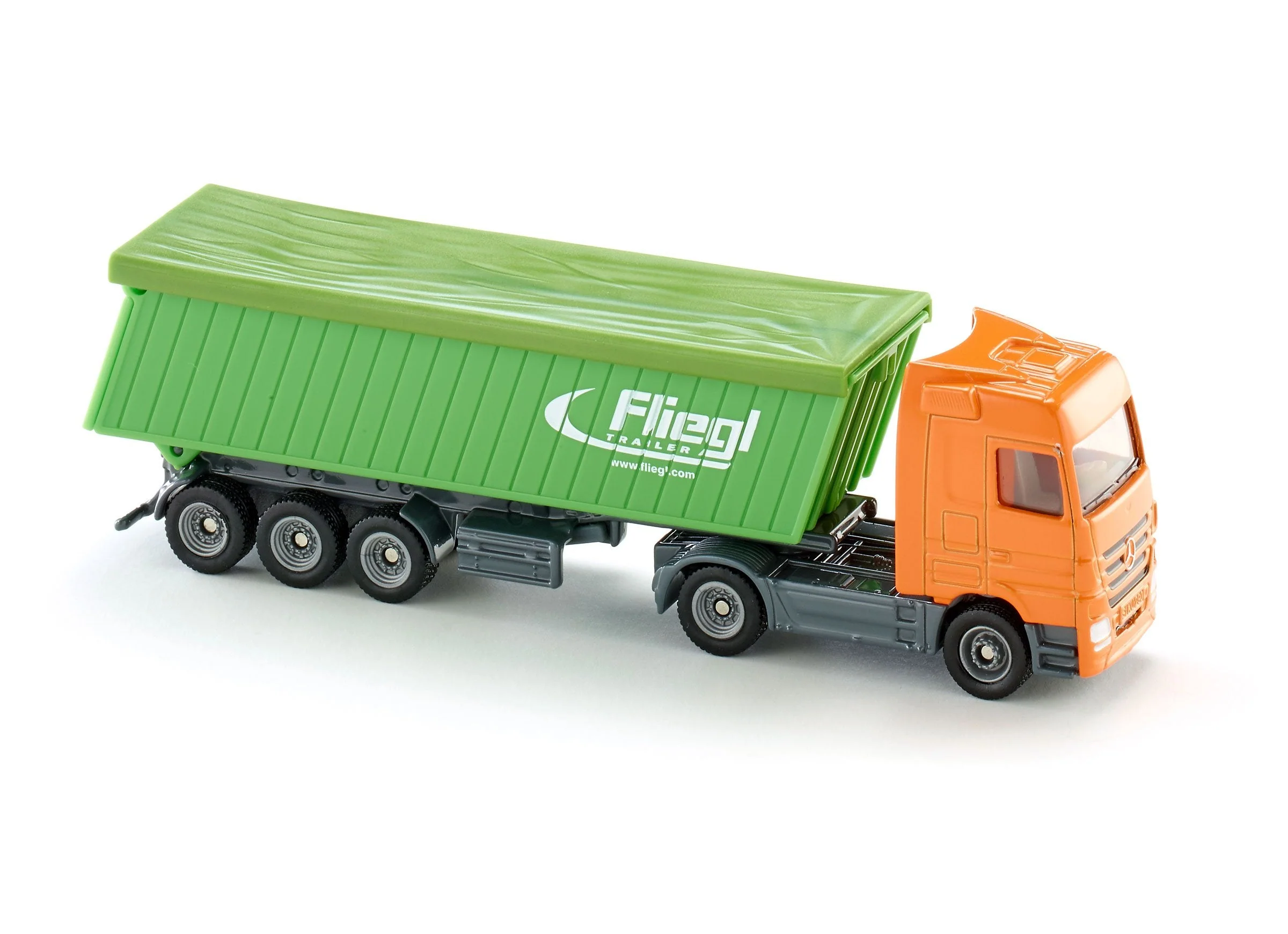 Siku 1:87 Mercedes Actros with Roof Trailer - Image 21