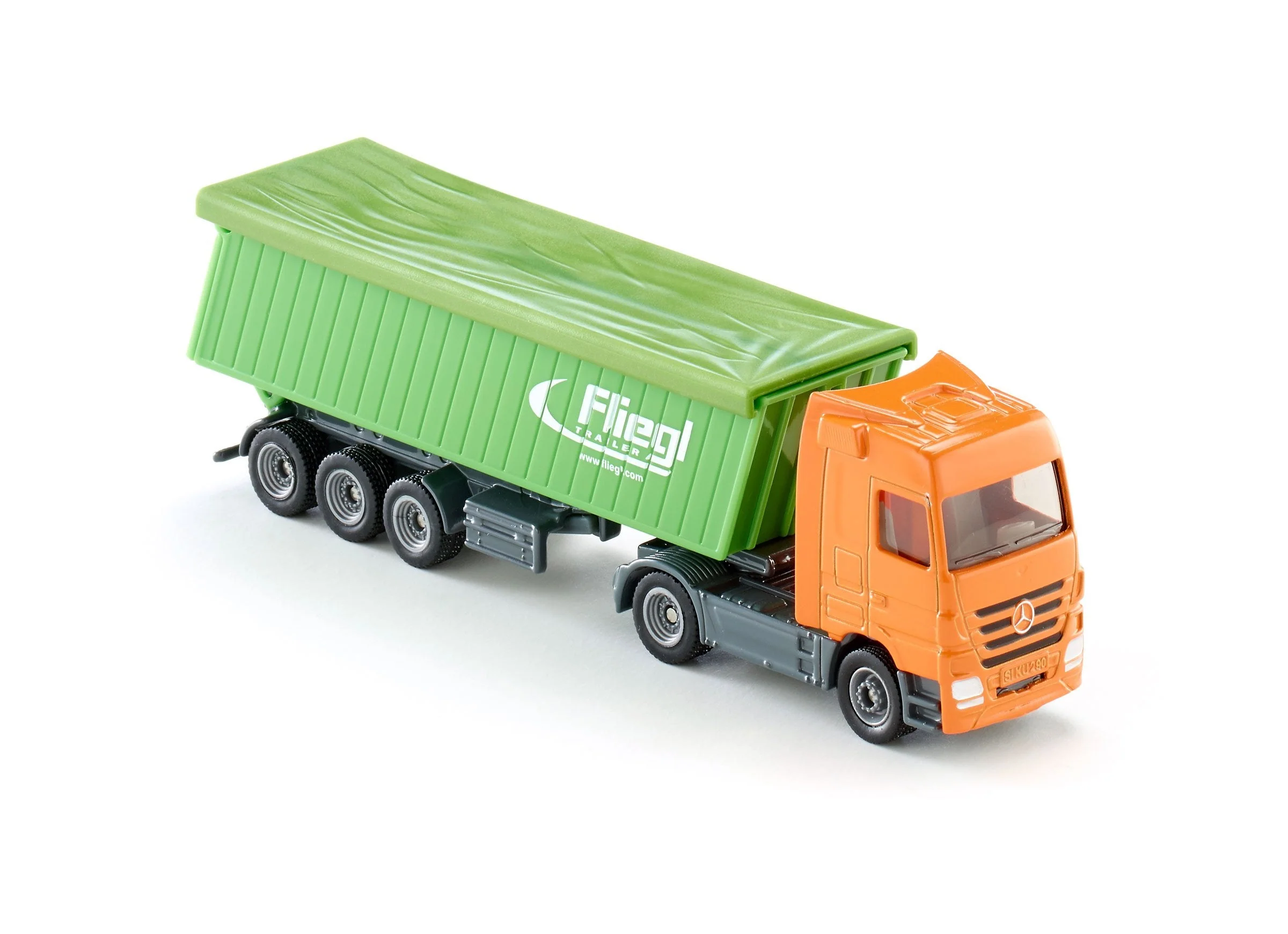 Siku 1:87 Mercedes Actros with Roof Trailer - Image 23