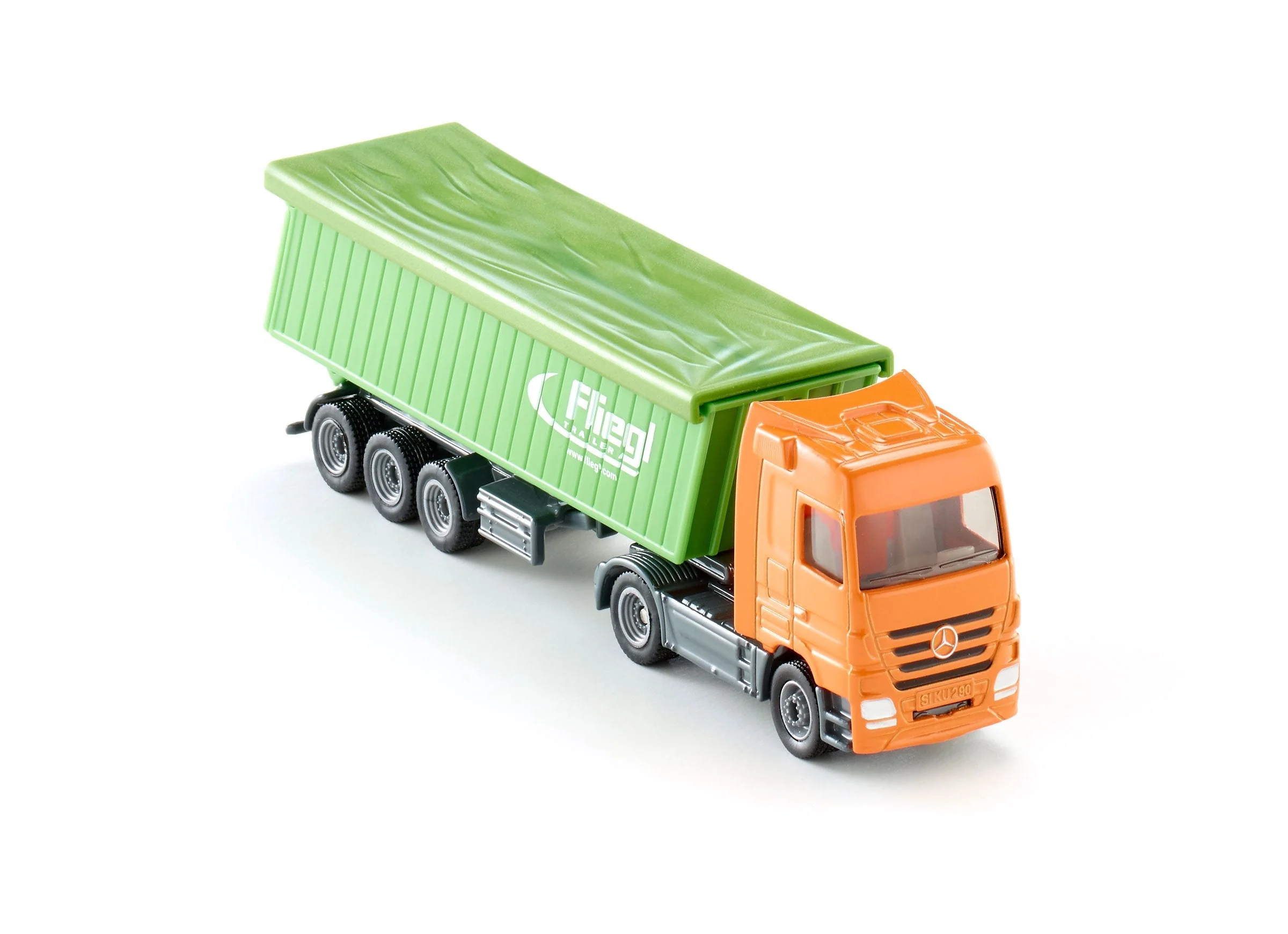 Siku 1:87 Mercedes Actros with Roof Trailer - Image 24