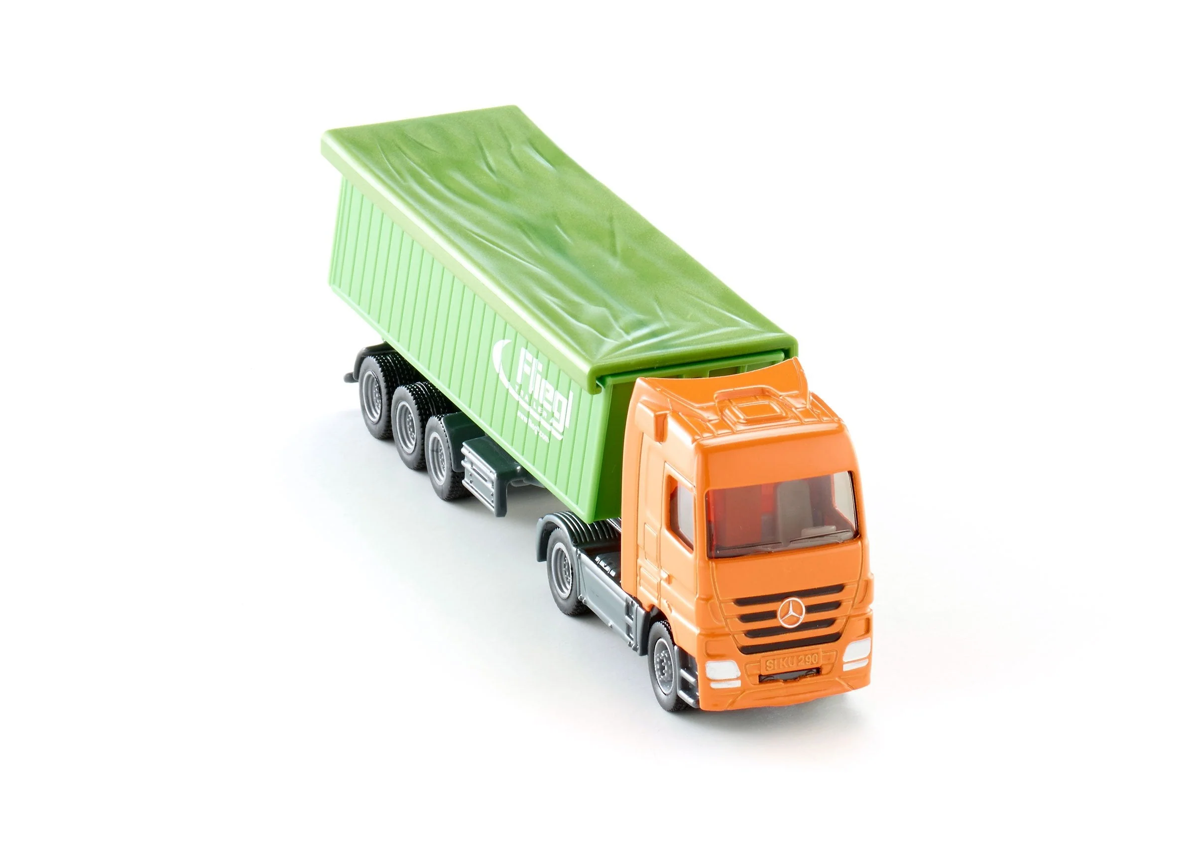 Siku 1:87 Mercedes Actros with Roof Trailer - Image 25