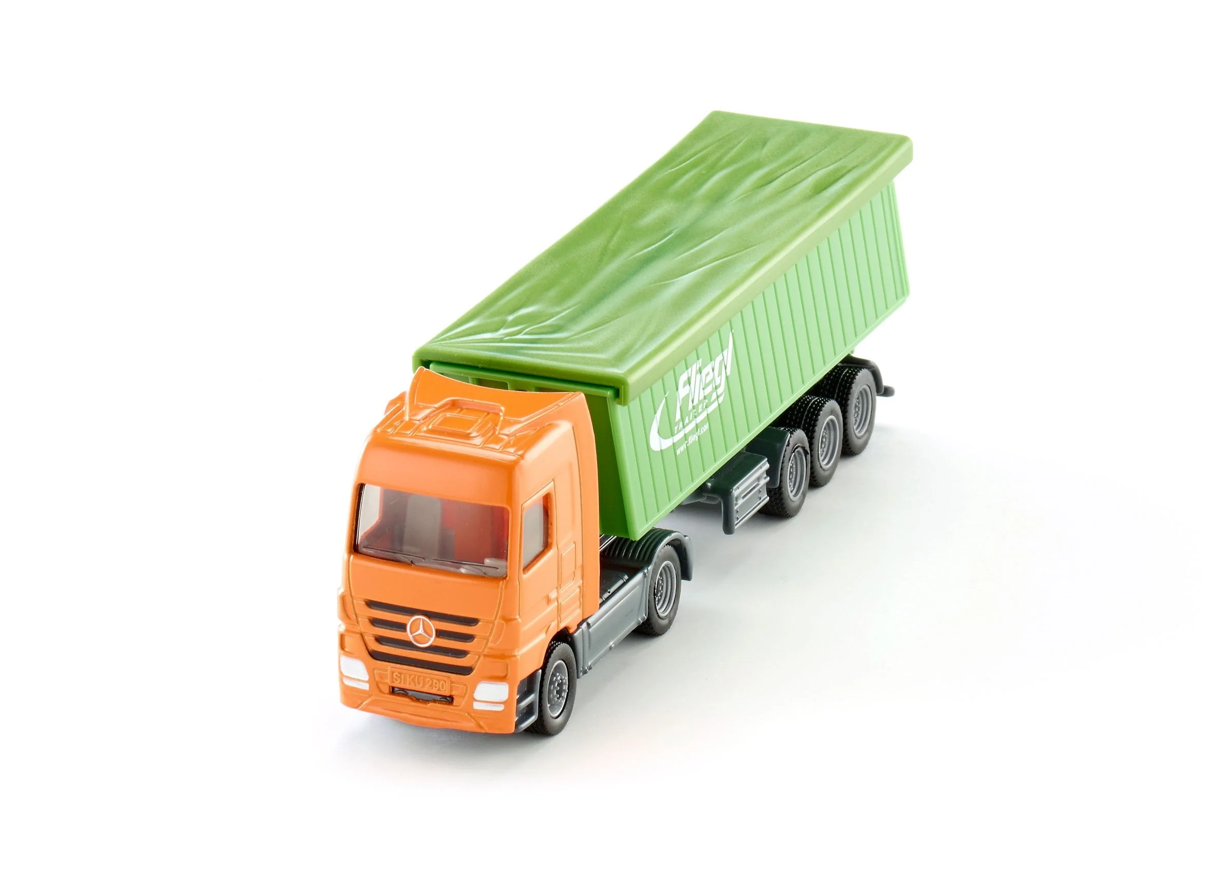 Siku 1:87 Mercedes Actros with Roof Trailer - Image 29