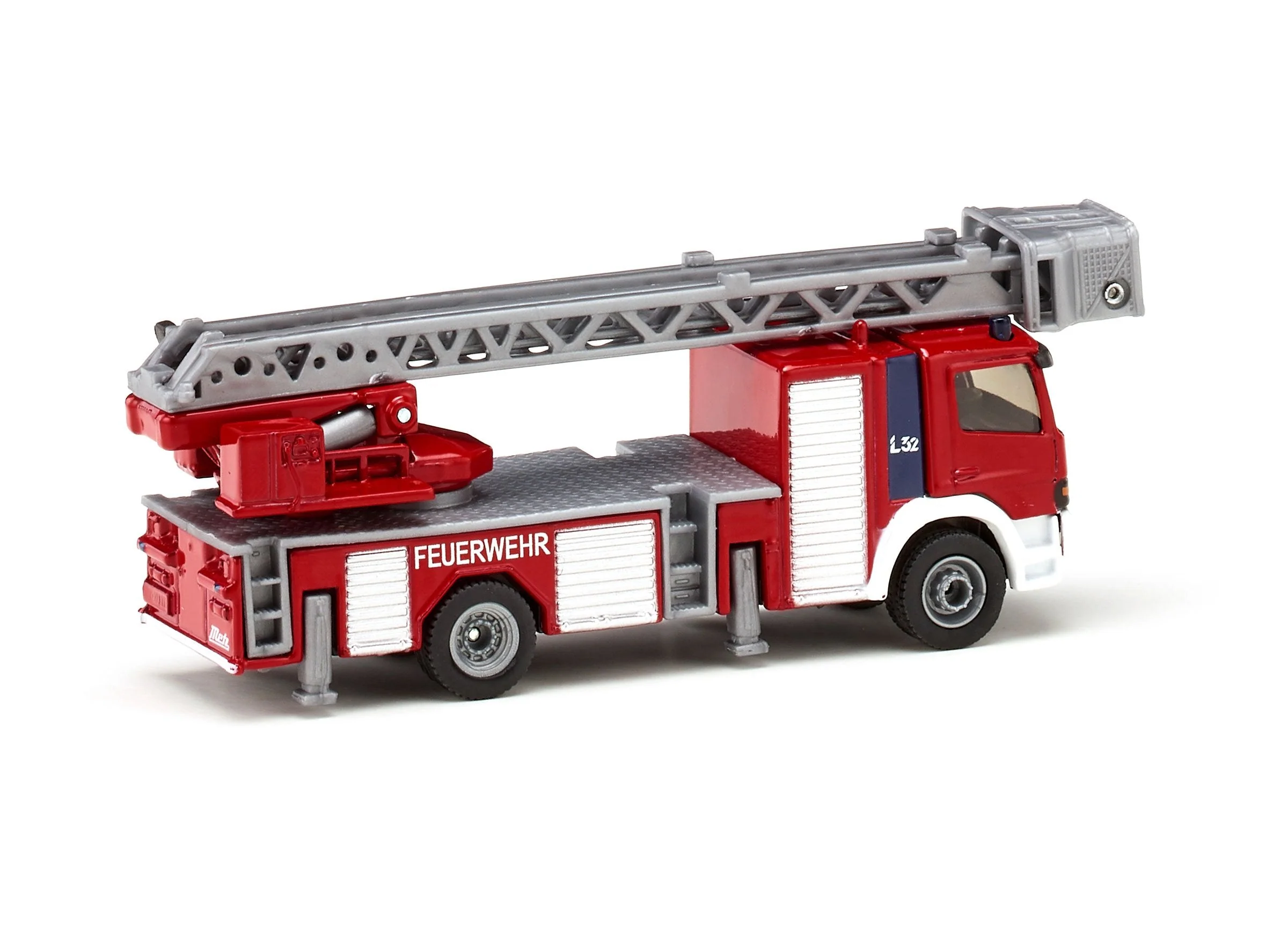 Siku 1:87 Mercedes Fire Engine Ladder Truck - Image 20