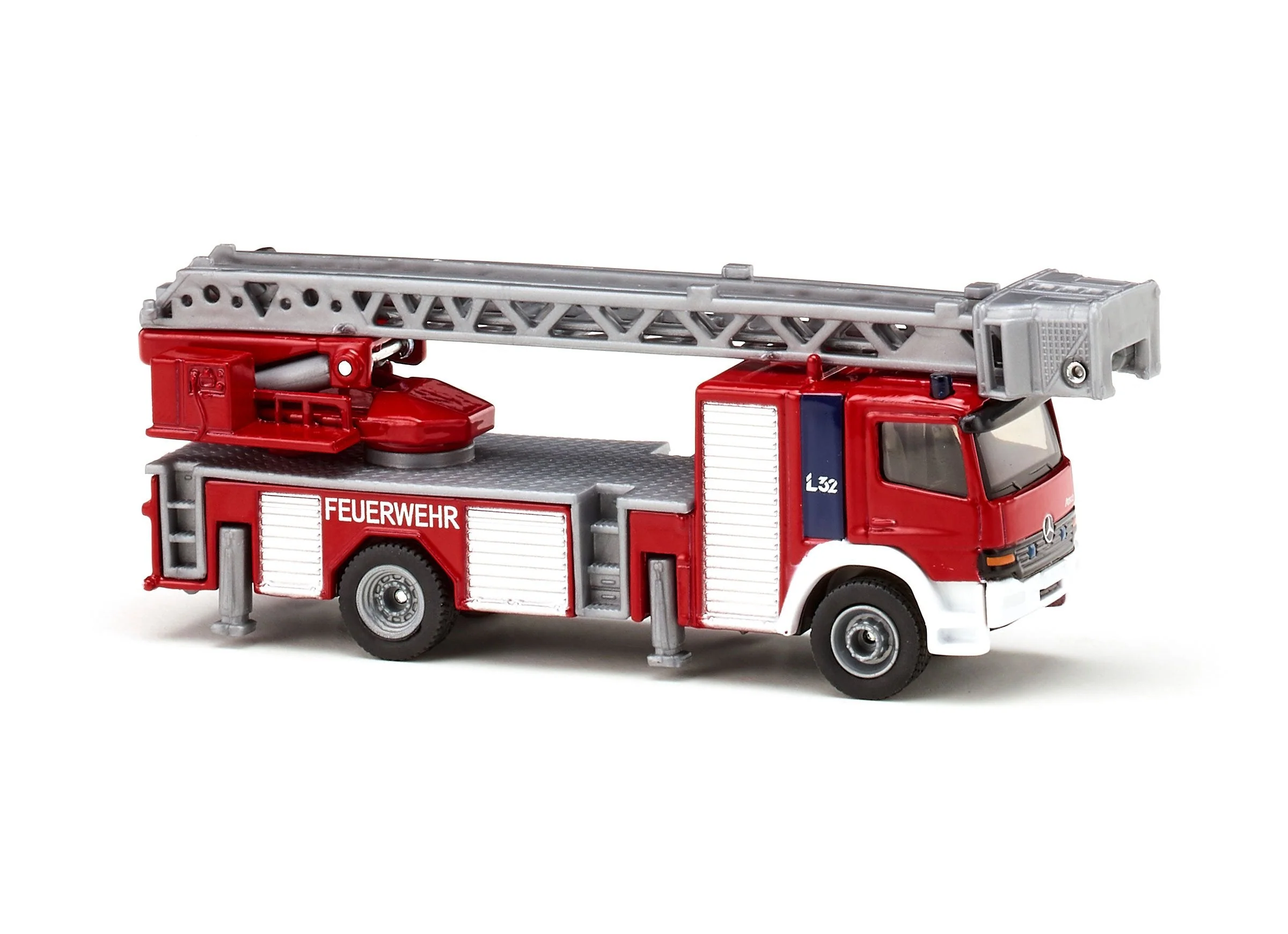 Siku 1:87 Mercedes Fire Engine Ladder Truck - Image 24